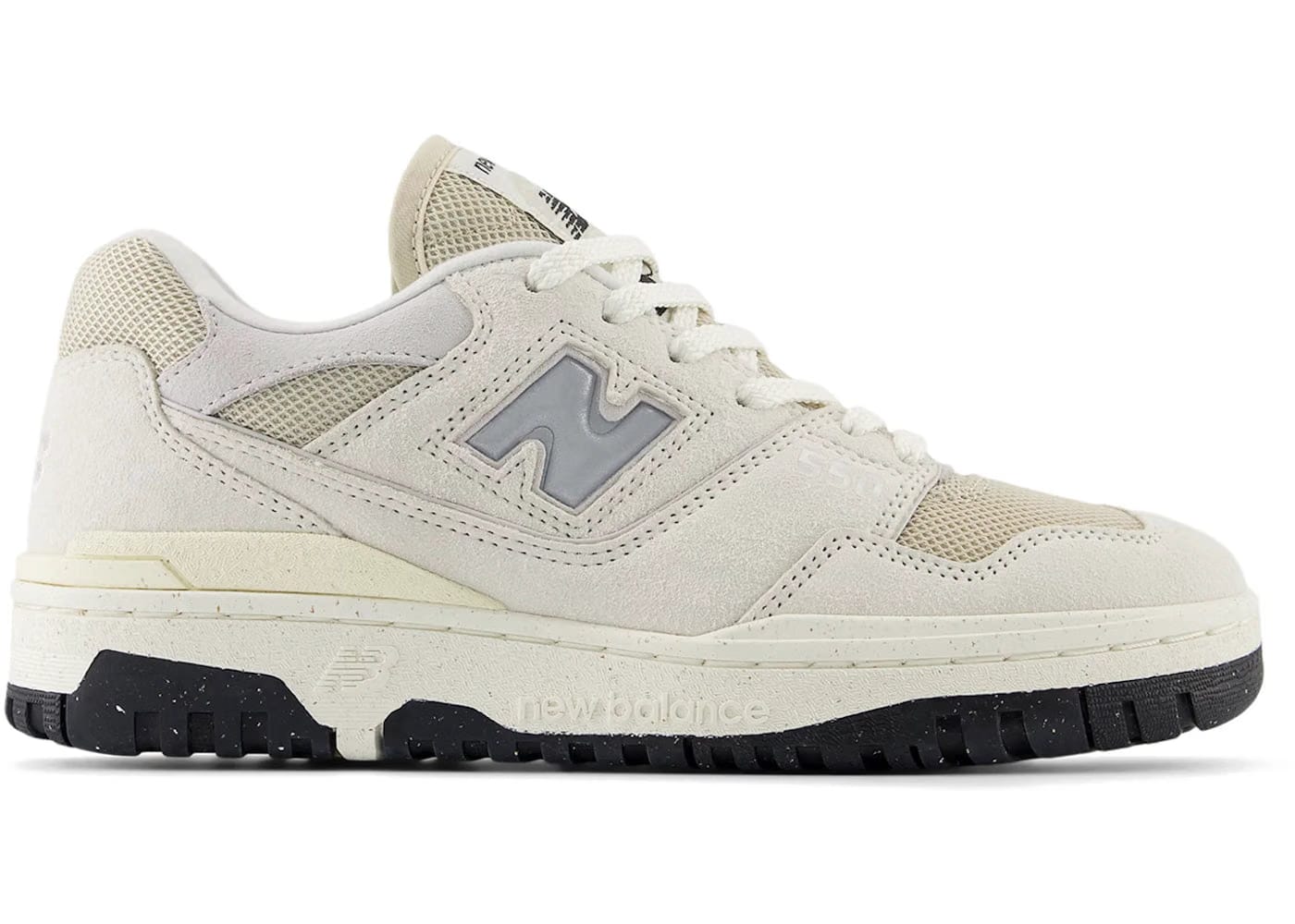 New Balance 550 Cream Suede Womens