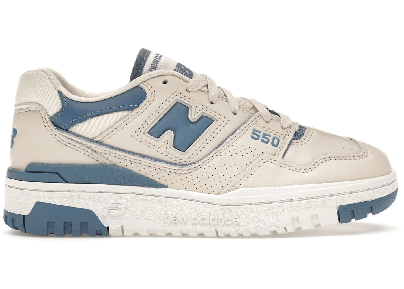 New Balance 550 Linen Heron Blue Womens