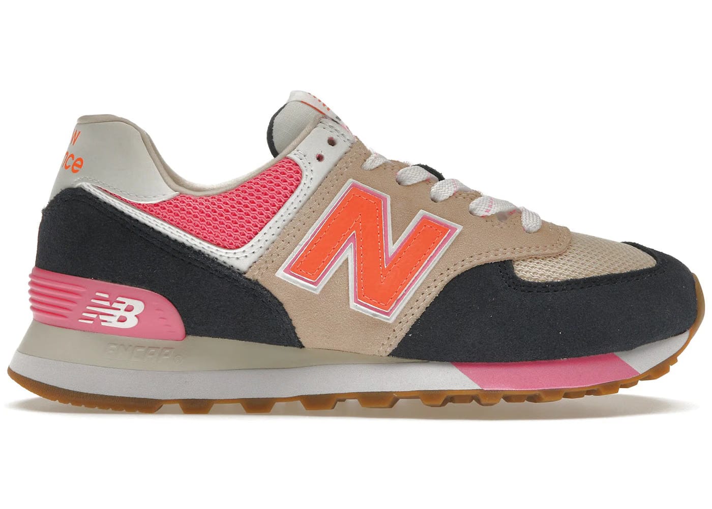 New Balance 574 Natural Indigo Vintage Rose Womens