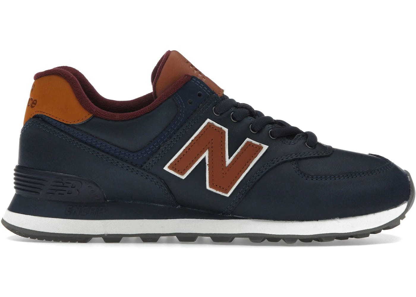 New Balance 574 Nb Navy Classic Burgundy