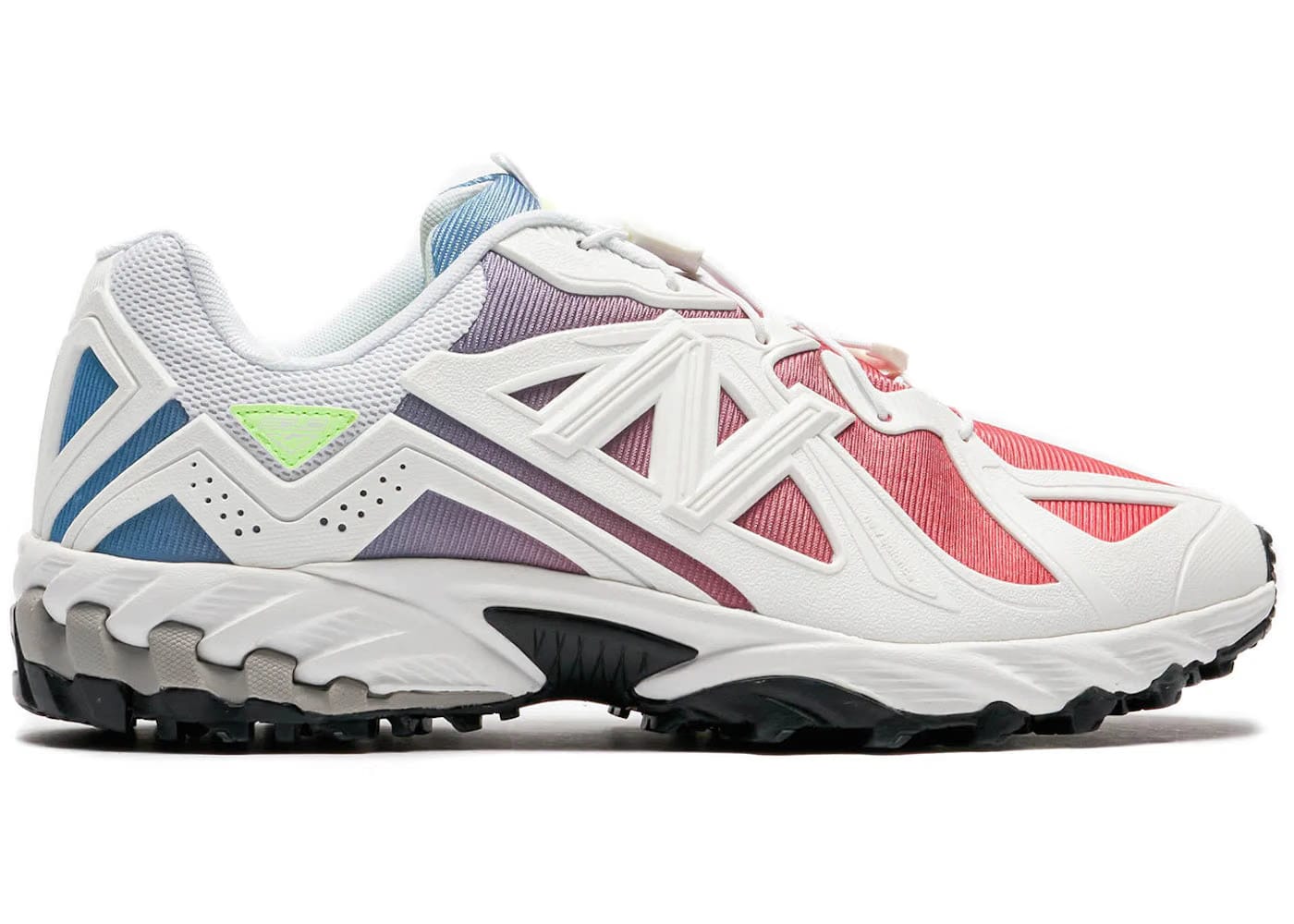 New Balance 610 White Gulf Red Coastal Blue