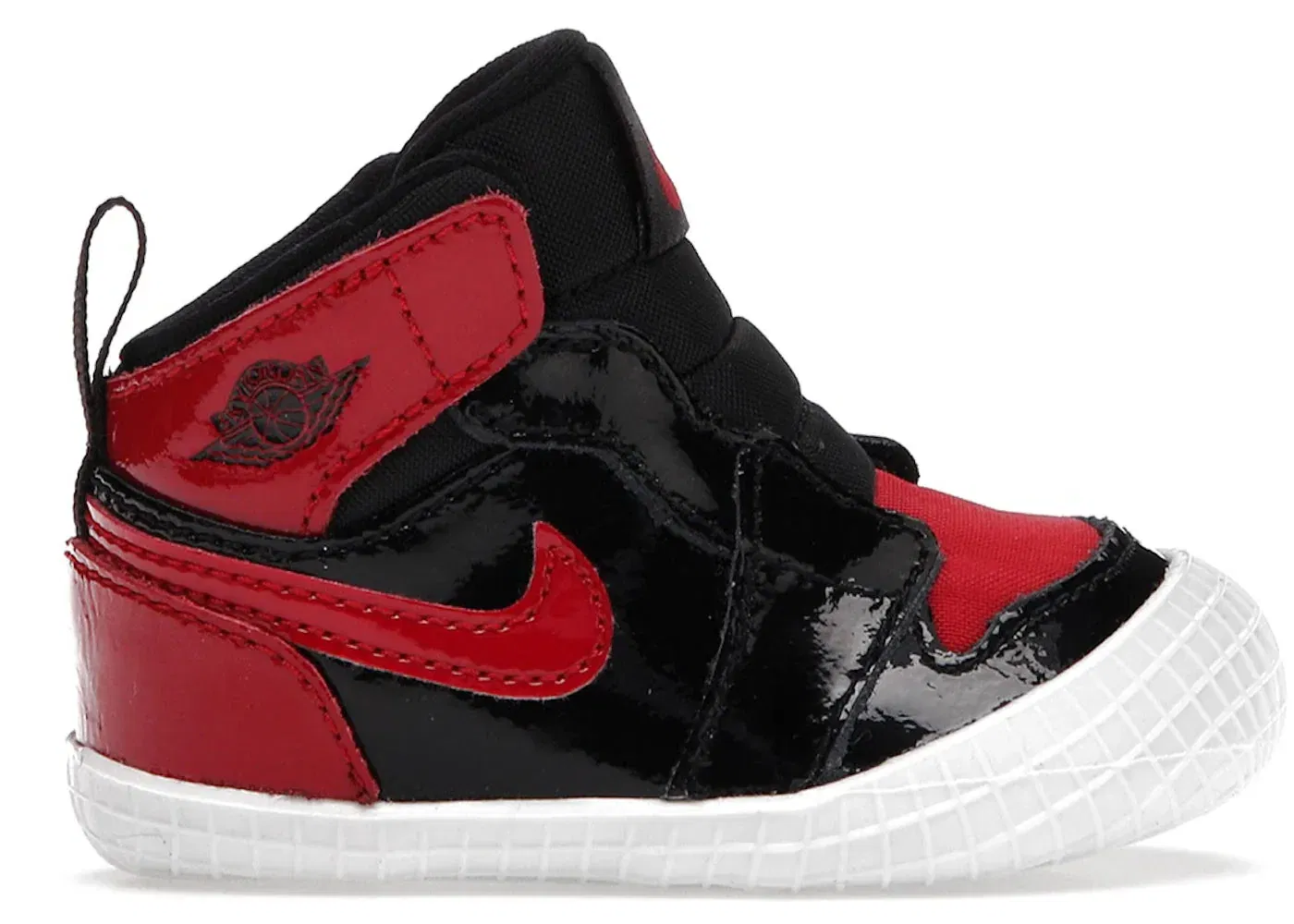 Jordan 1 Crib Bootie Bred Patent I