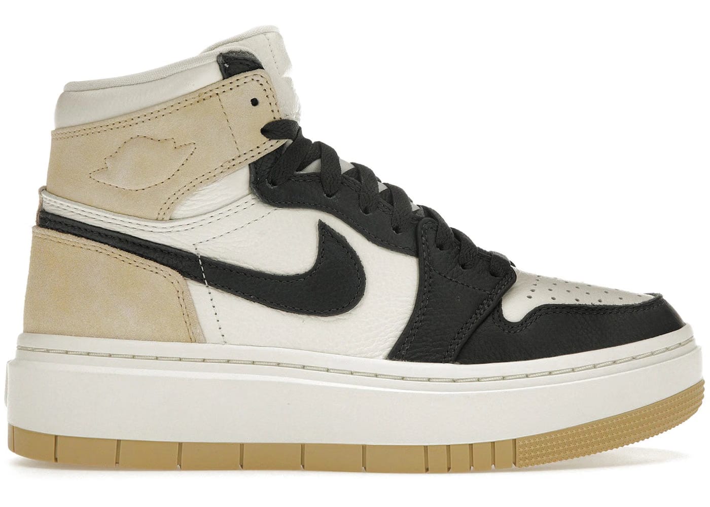 Jordan 1 Elevate High Beige Black Toe Womens