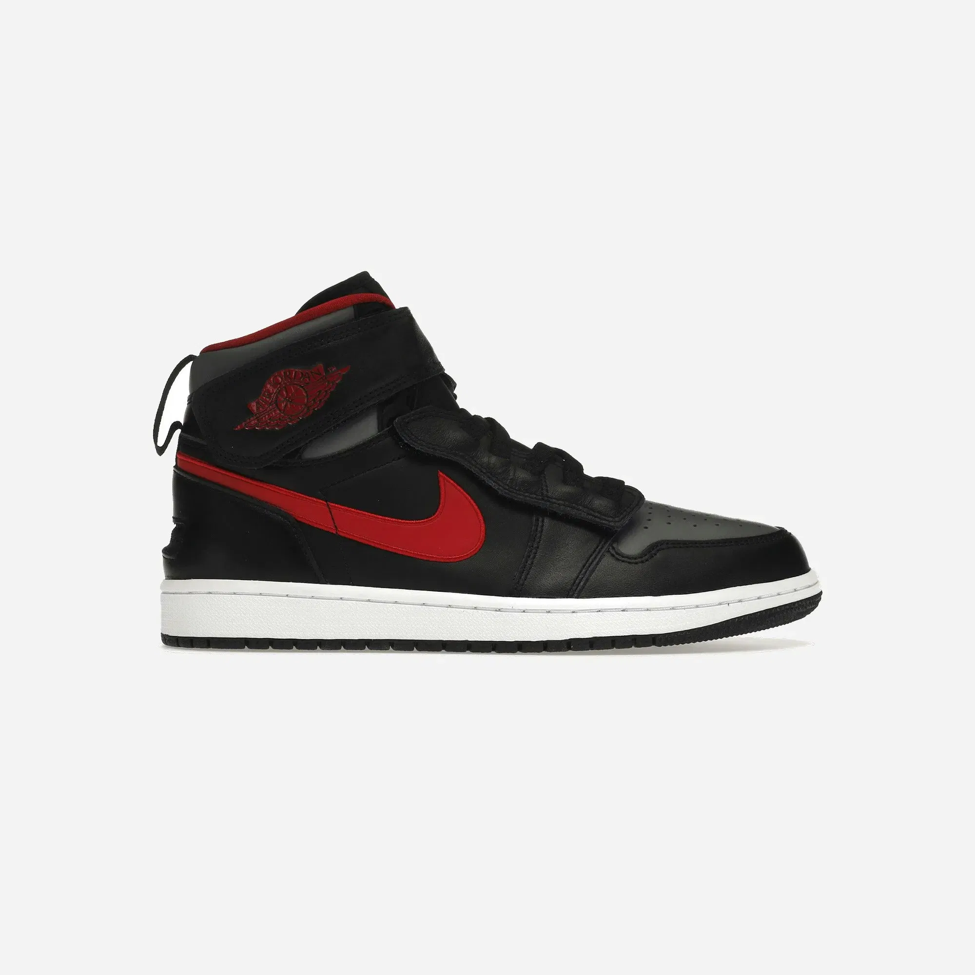 Jordan 1 High Flyease Black Gym Red Smoke Grey