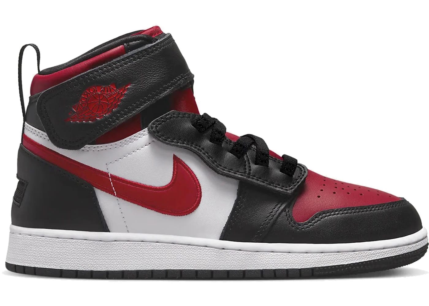 Jordan 1 High Flyease Black White Fire Red Gs