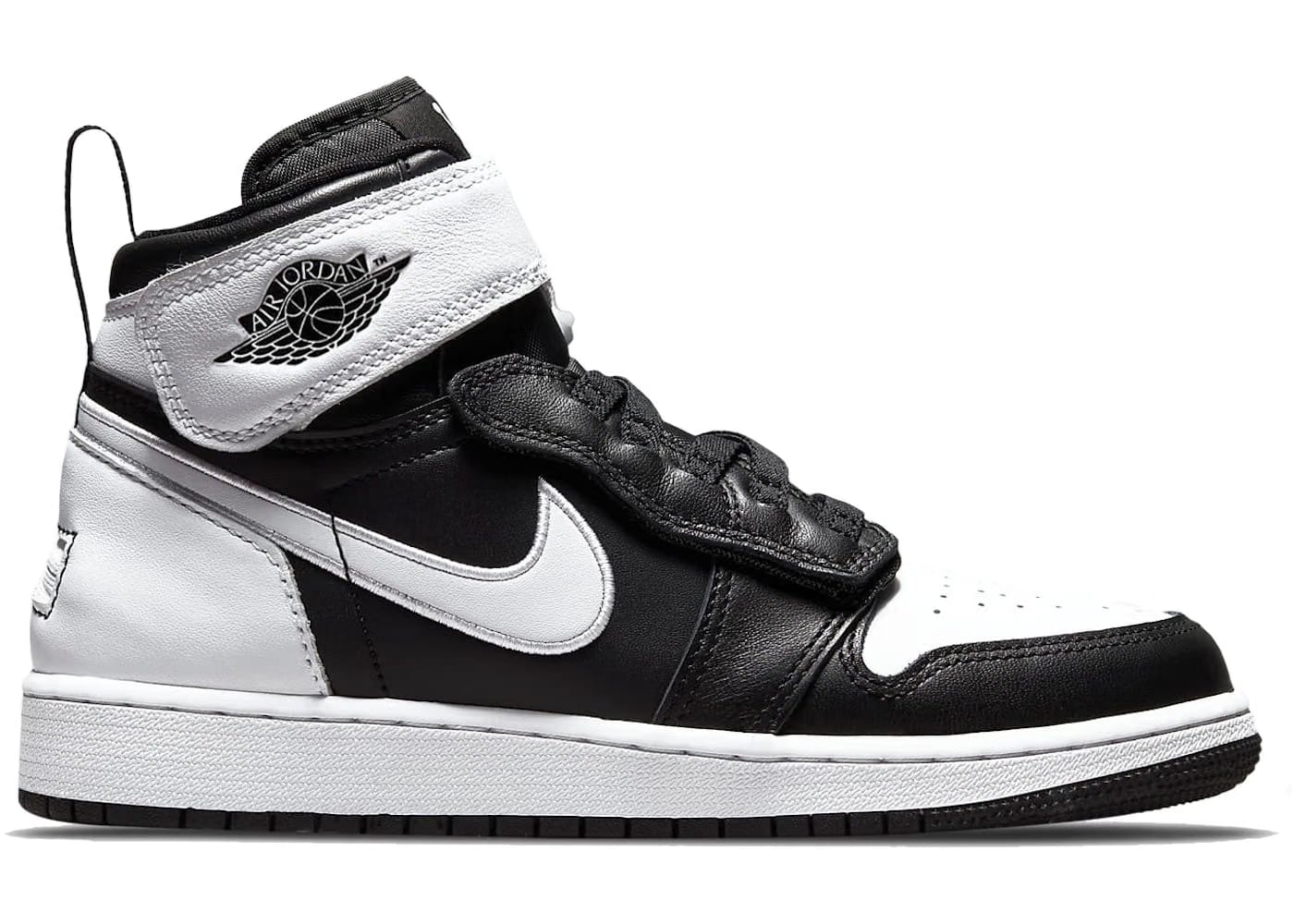 Jordan 1 High Flyease Black White Gs