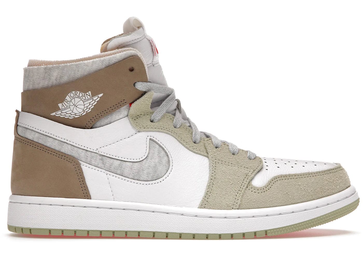 Jordan 1 High Zoom Air Cmft Olive Aura Womens