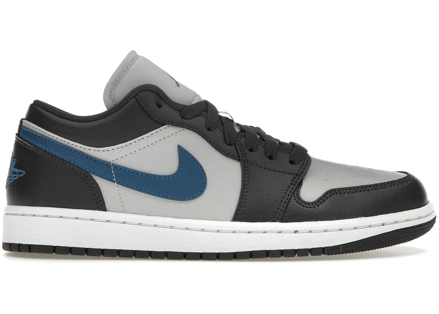 Jordan 1 Low Anthracite Industrial Blue Womens