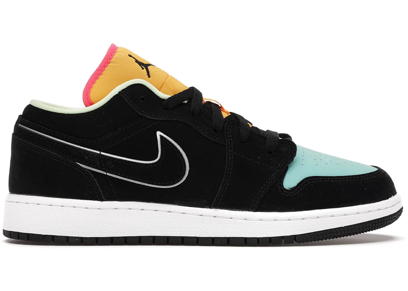 Jordan 1 Low Aurora Green Gs