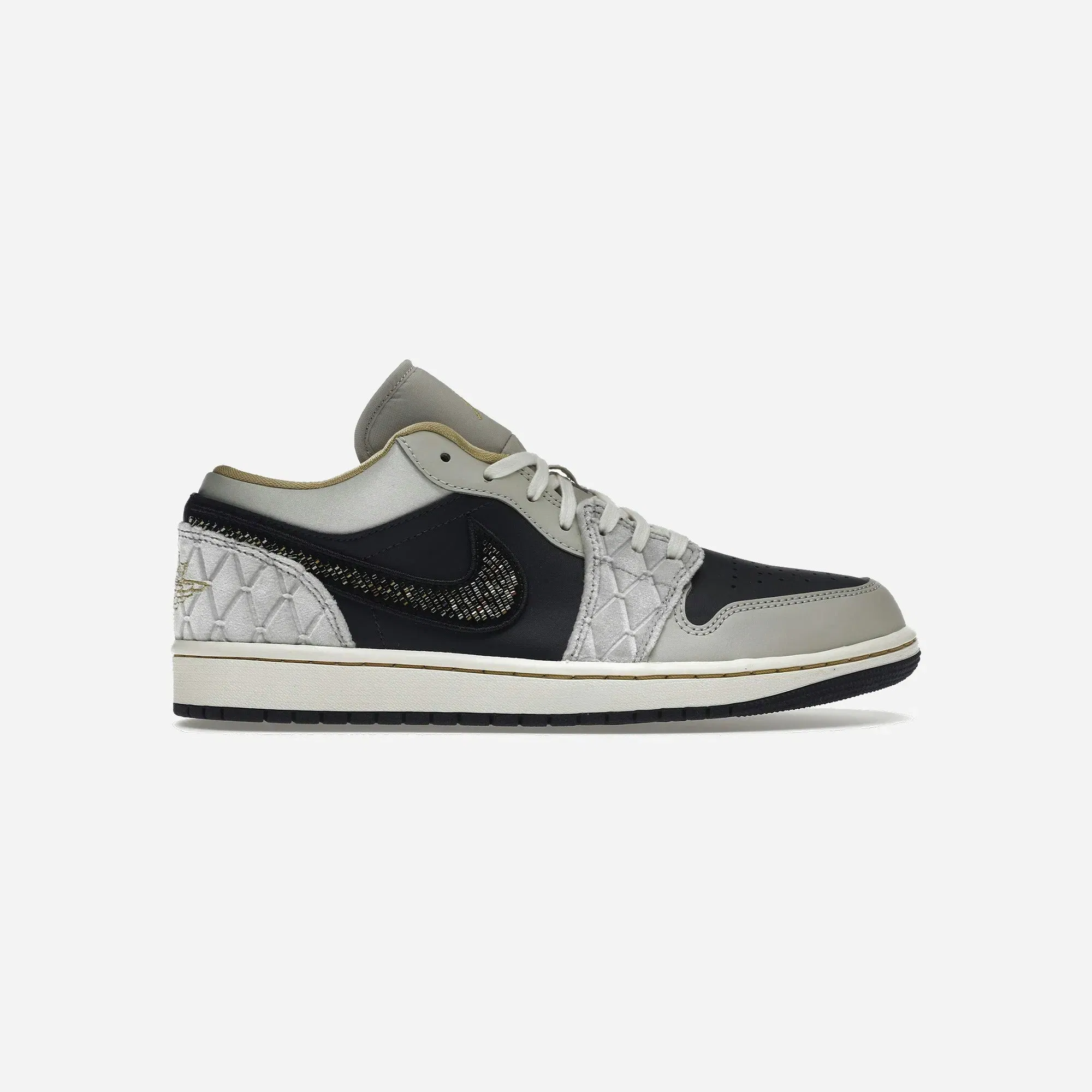Jordan 1 Low Beaded Swoosh