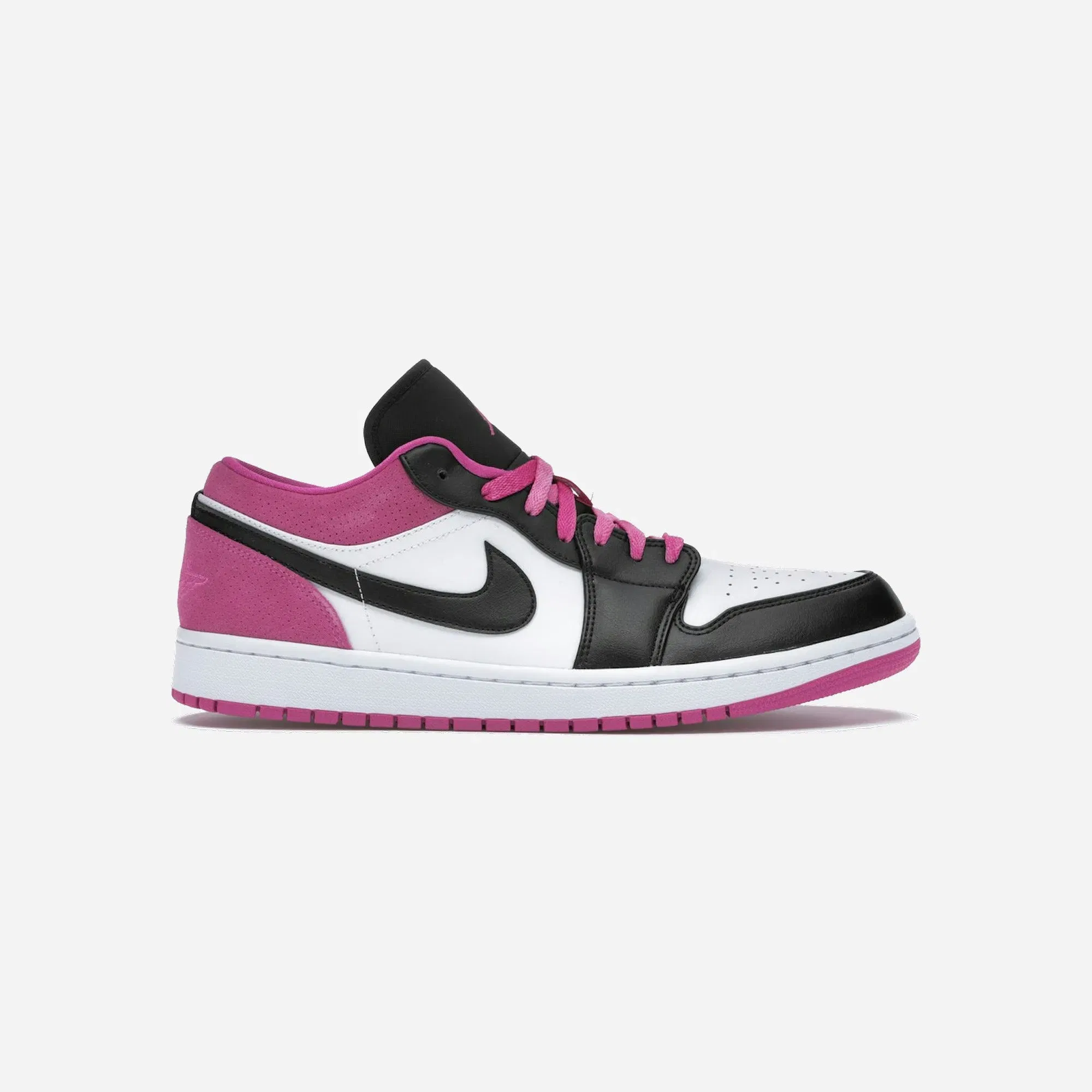 Jordan 1 Low Black Active Fuchsia