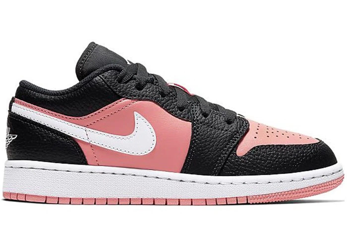 Jordan 1 Low Black Pink Quartz Gs