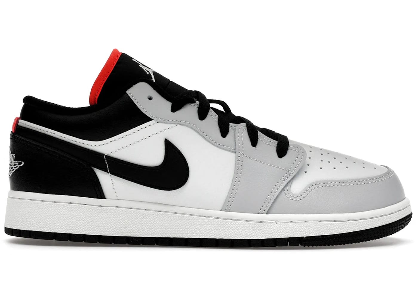 Jordan 1 Low Black Summit White Infrared Gs