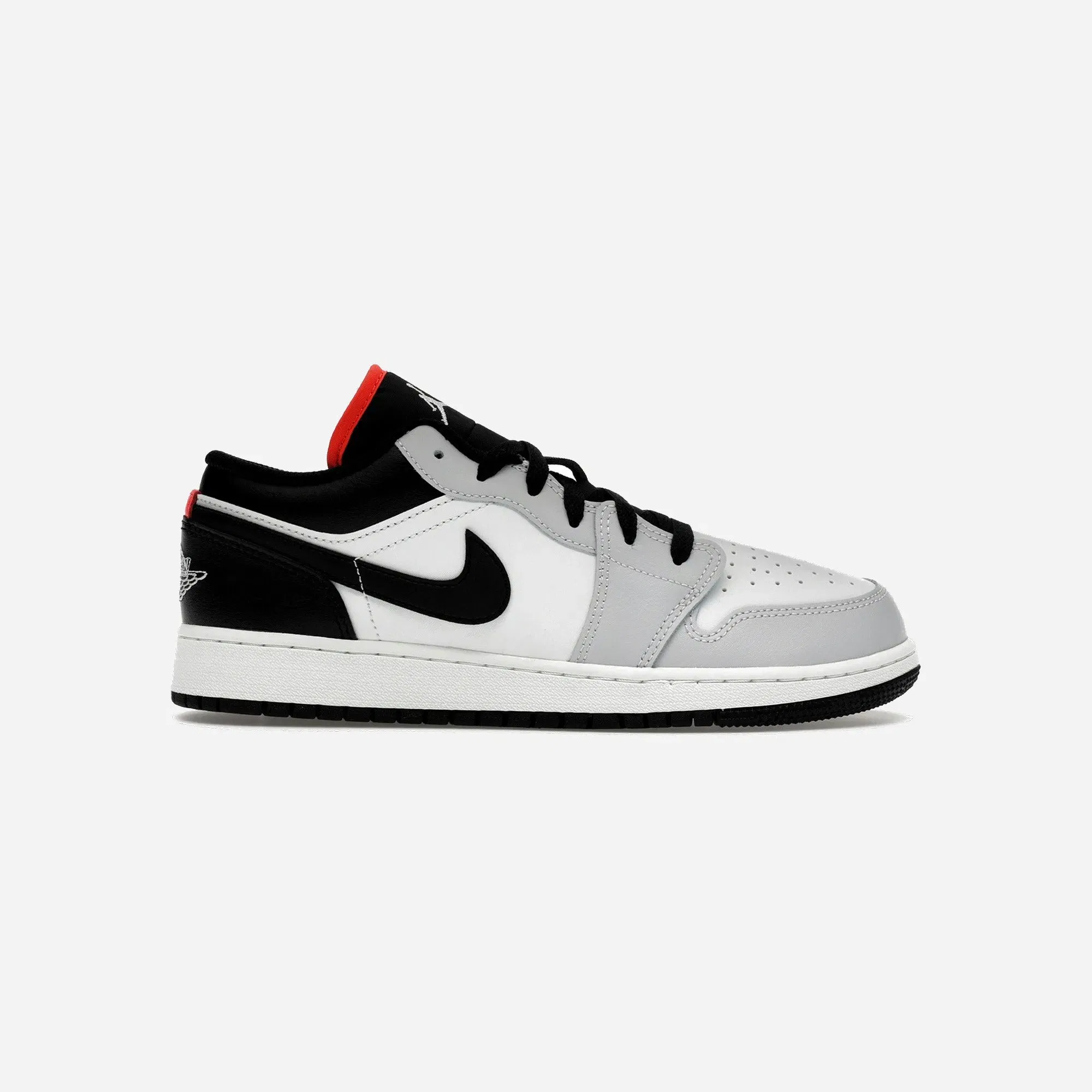 Jordan 1 Low Black Summit White Infrared Gs