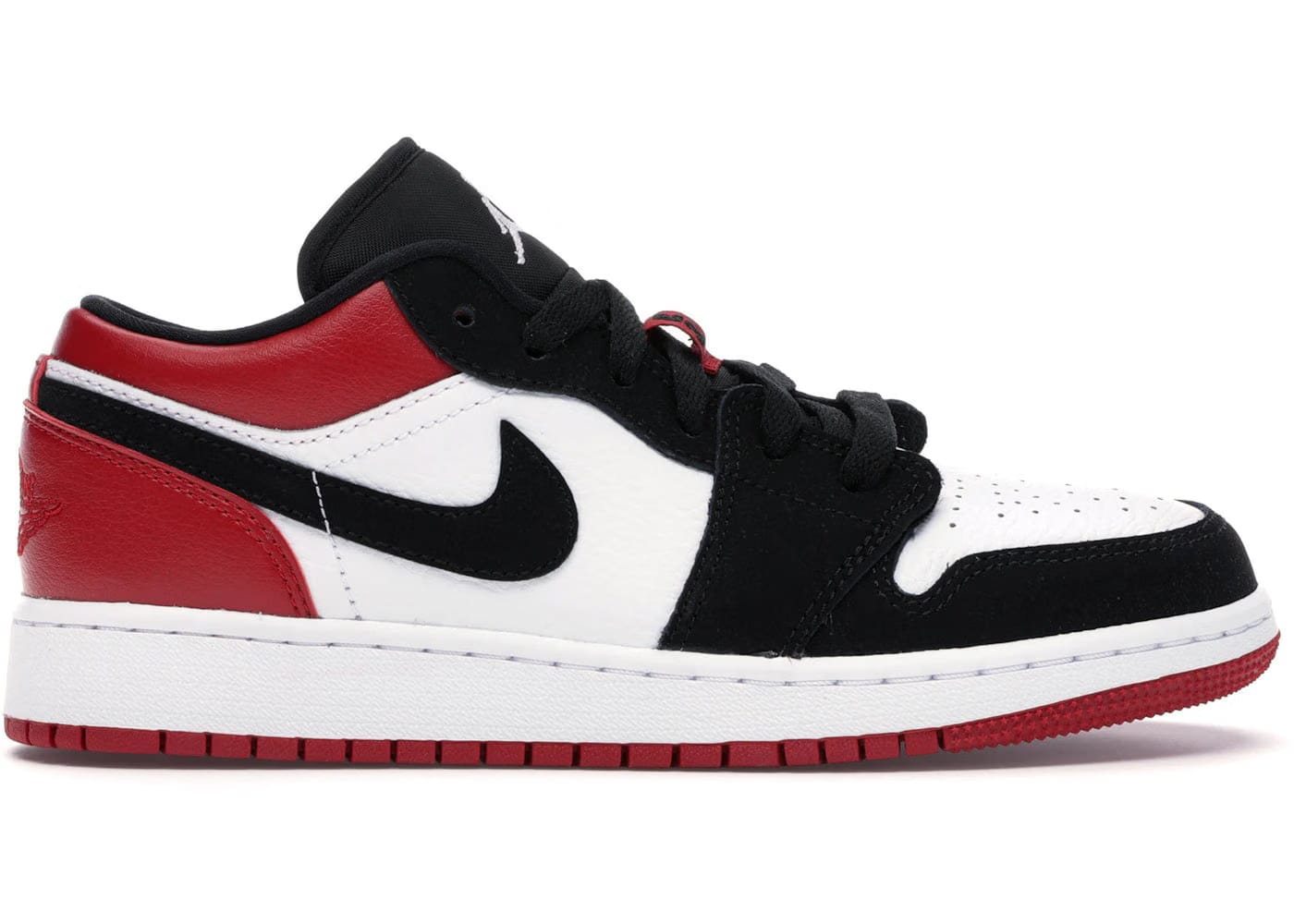 Jordan 1 Low Black Toe 2019 Gs