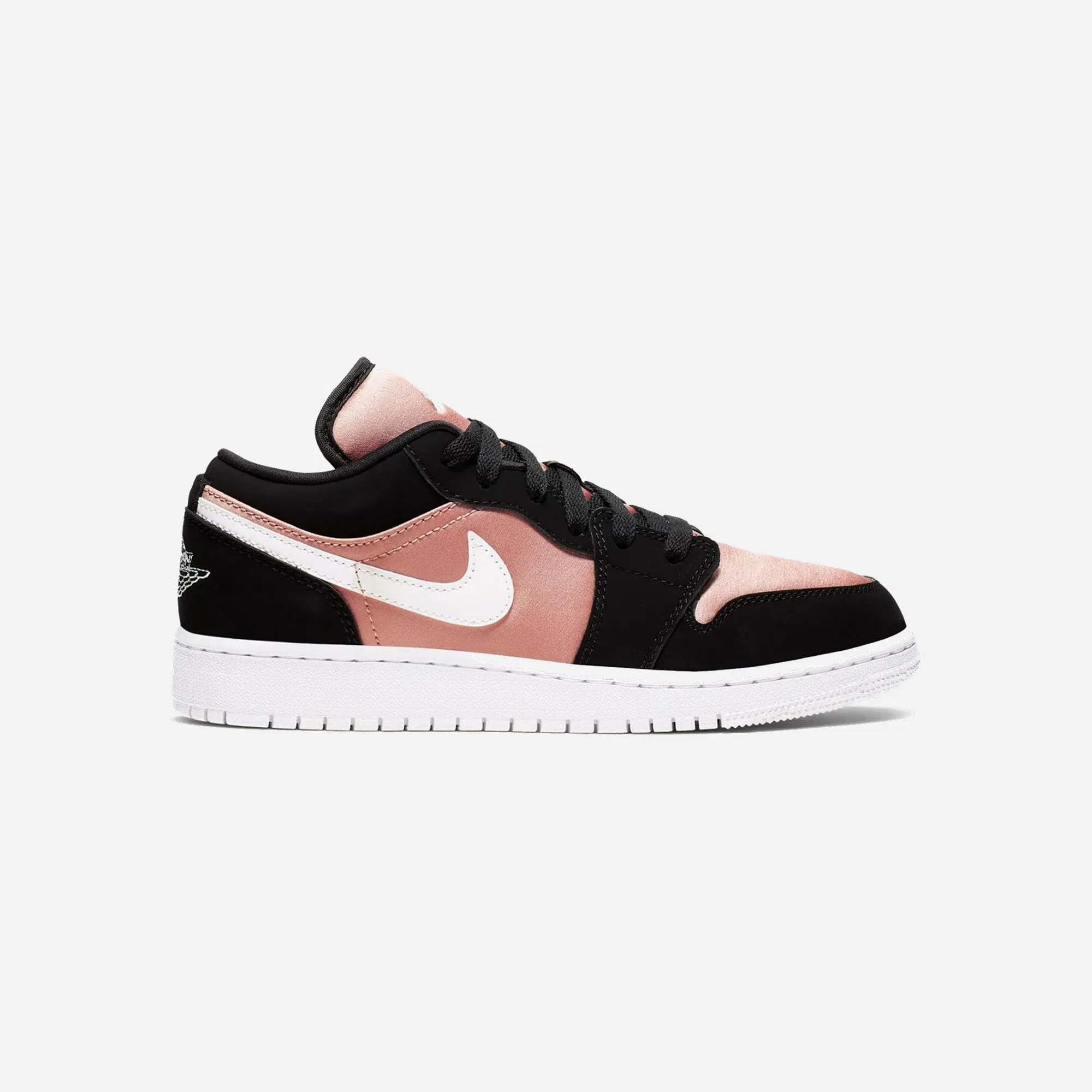 Jordan 1 Low Black White Rose Gold Gs