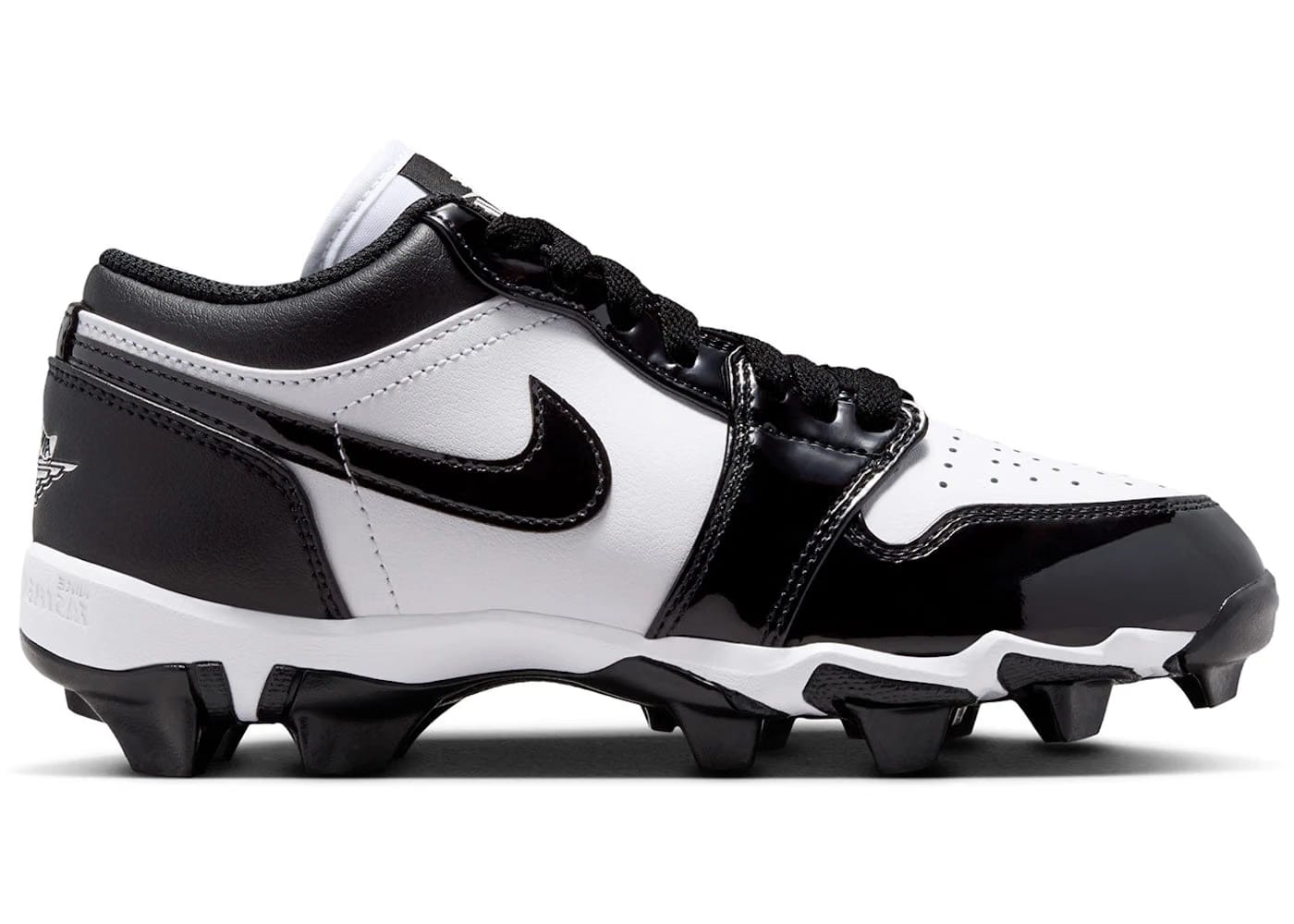 Jordan 1 Low Cleat Patent Panda Gs