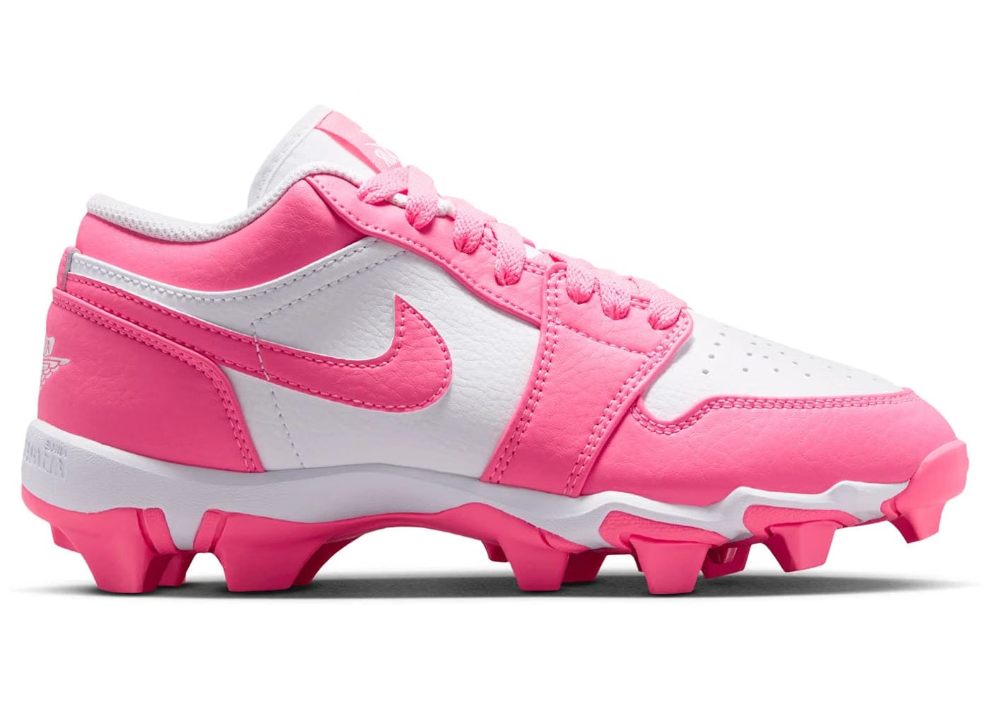 Jordan 1 Low Cleat White Digital Pink Gs
