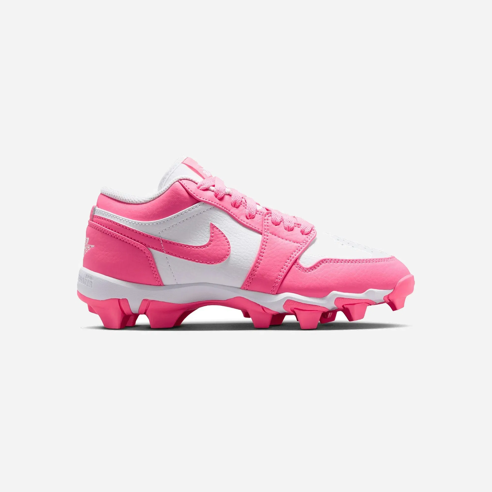 Jordan 1 Low Cleat White Digital Pink Gs