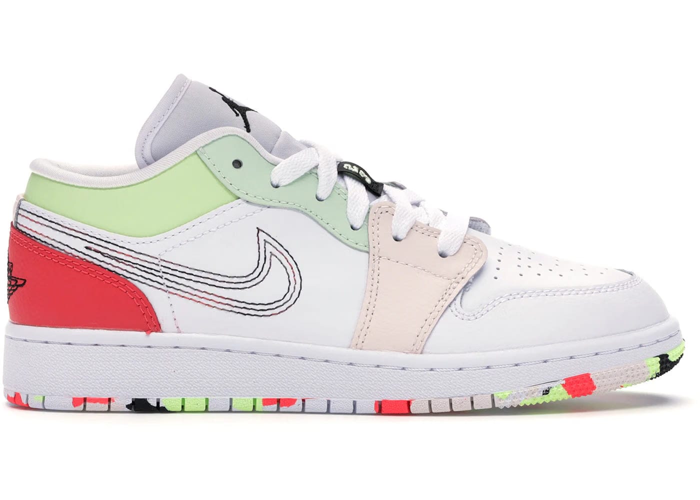 Jordan 1 Low Glow-In-The-Dark Gs