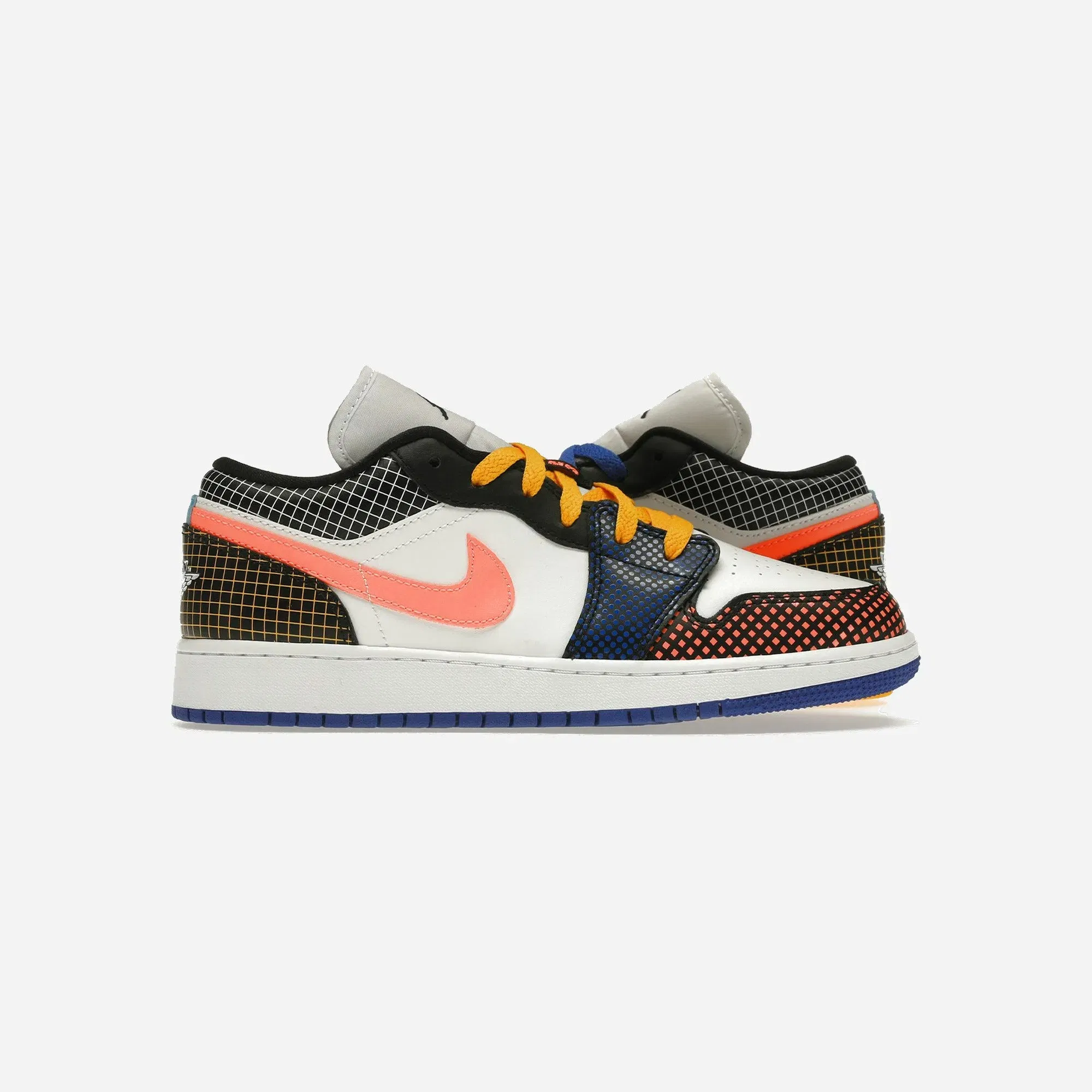 Jordan 1 Low Mmd Multi-Color Grid Gs