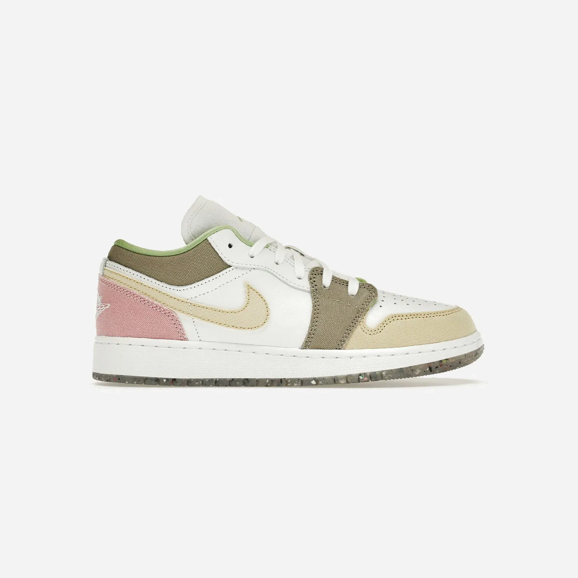 Jordan 1 Low Pastel Grind Vivid Green Gs