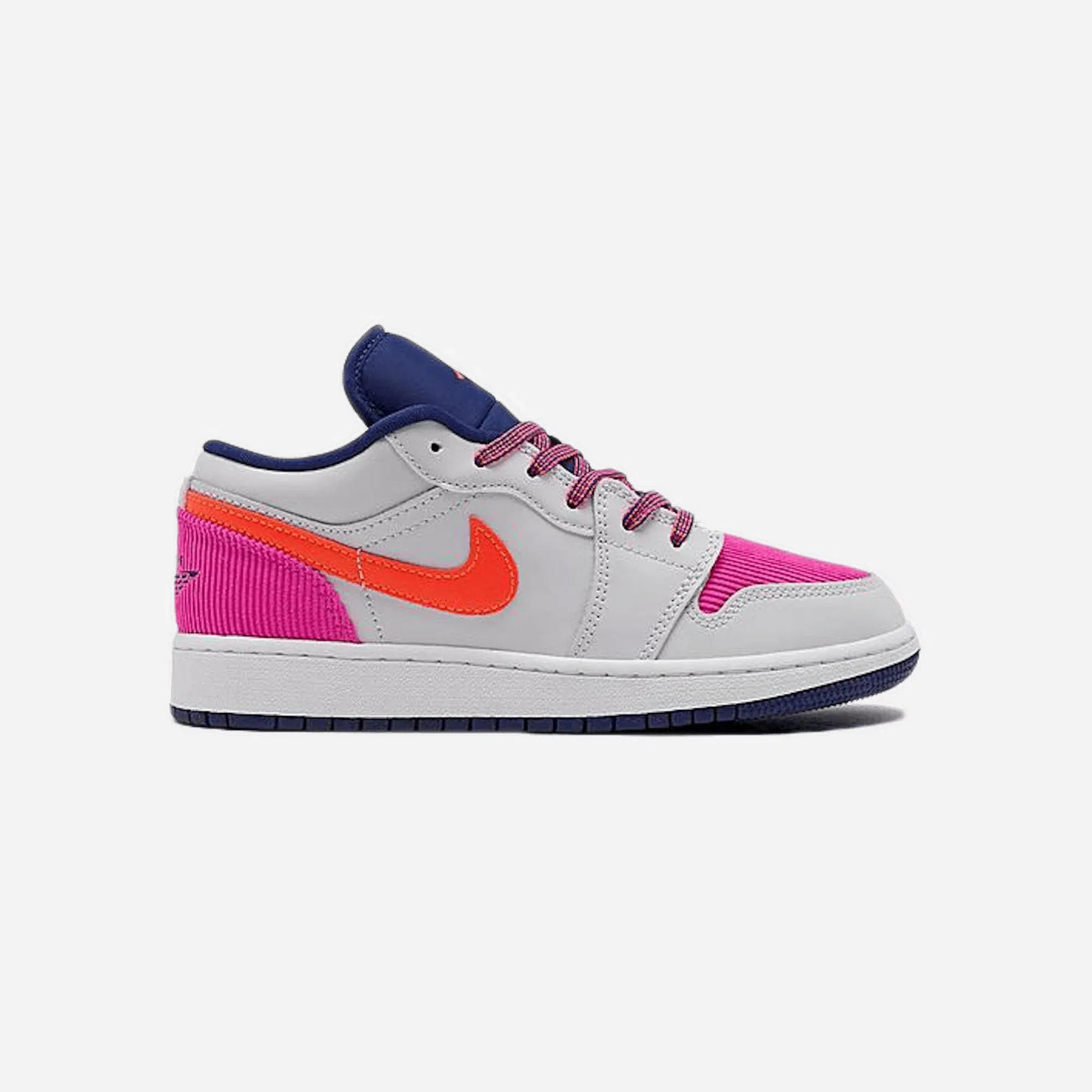 Jordan 1 Low Pink Corduroy Gs