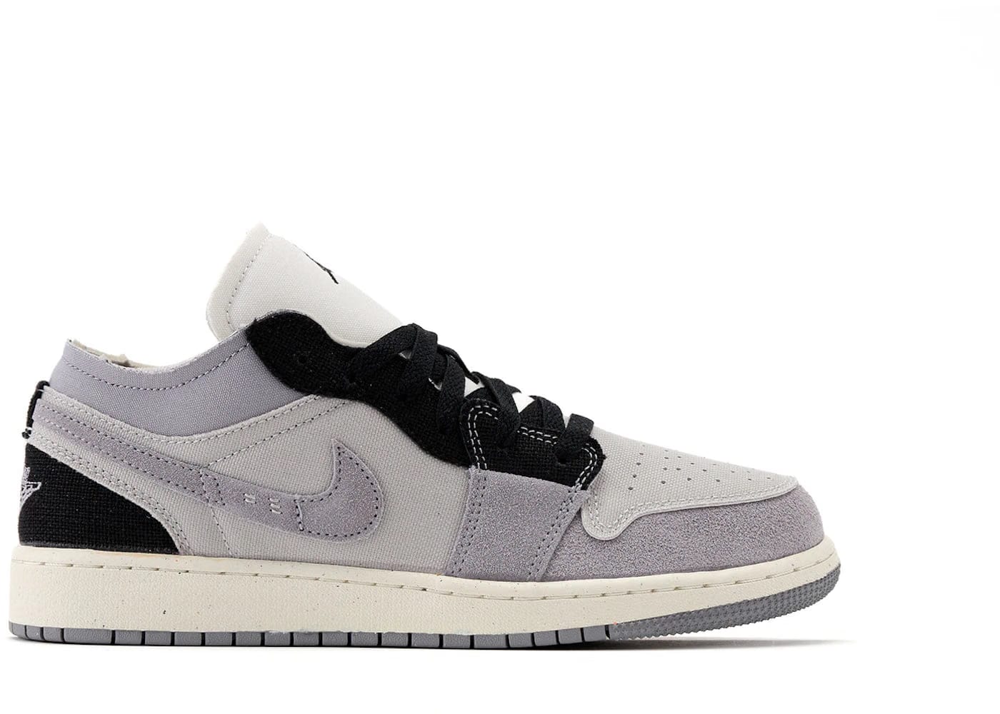 Jordan 1 Low Se Craft Tech Grey Black Gs