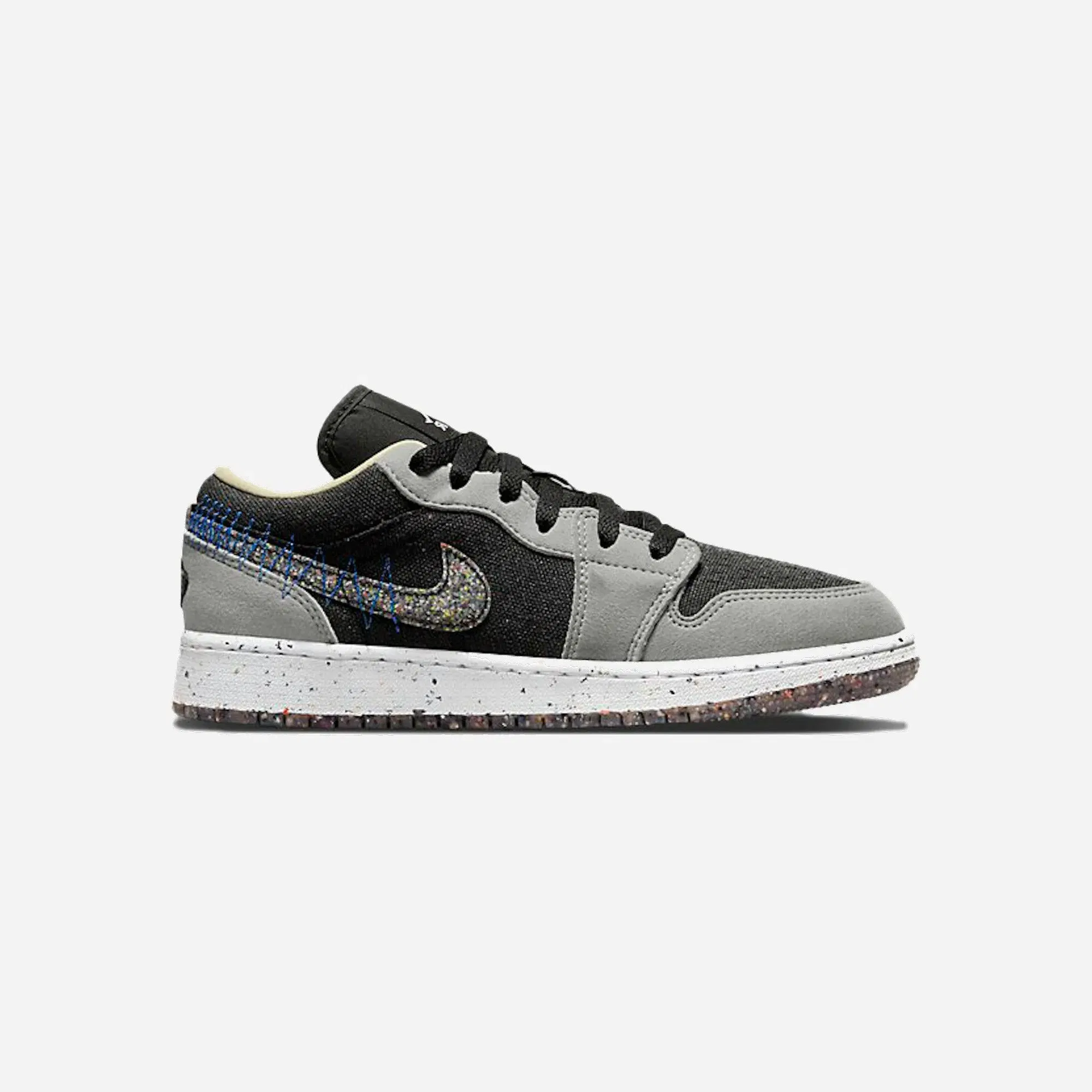Jordan 1 Low Se Crater Grey Black Gs