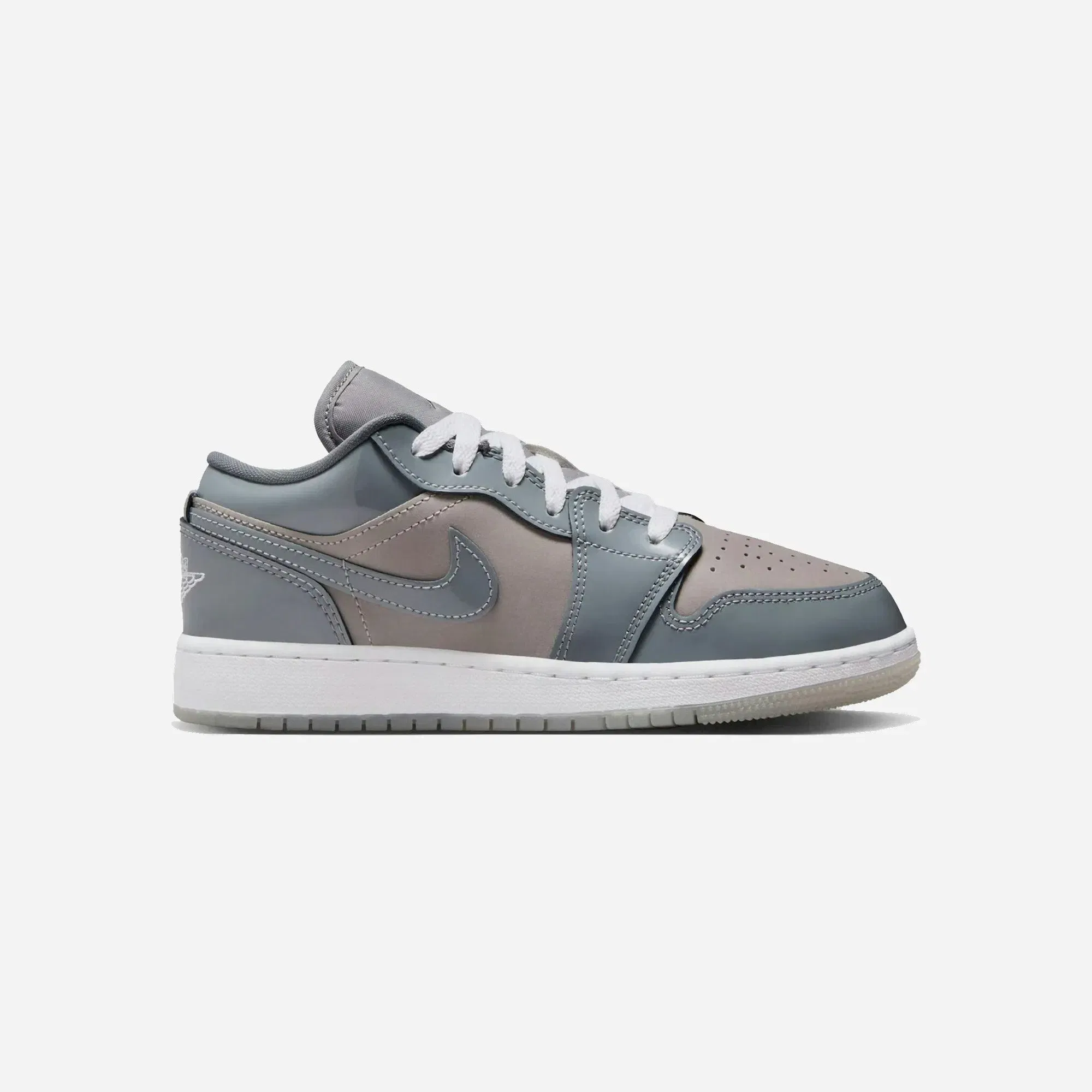 Jordan 1 Low Se Medium Grey Cool Grey White Gs