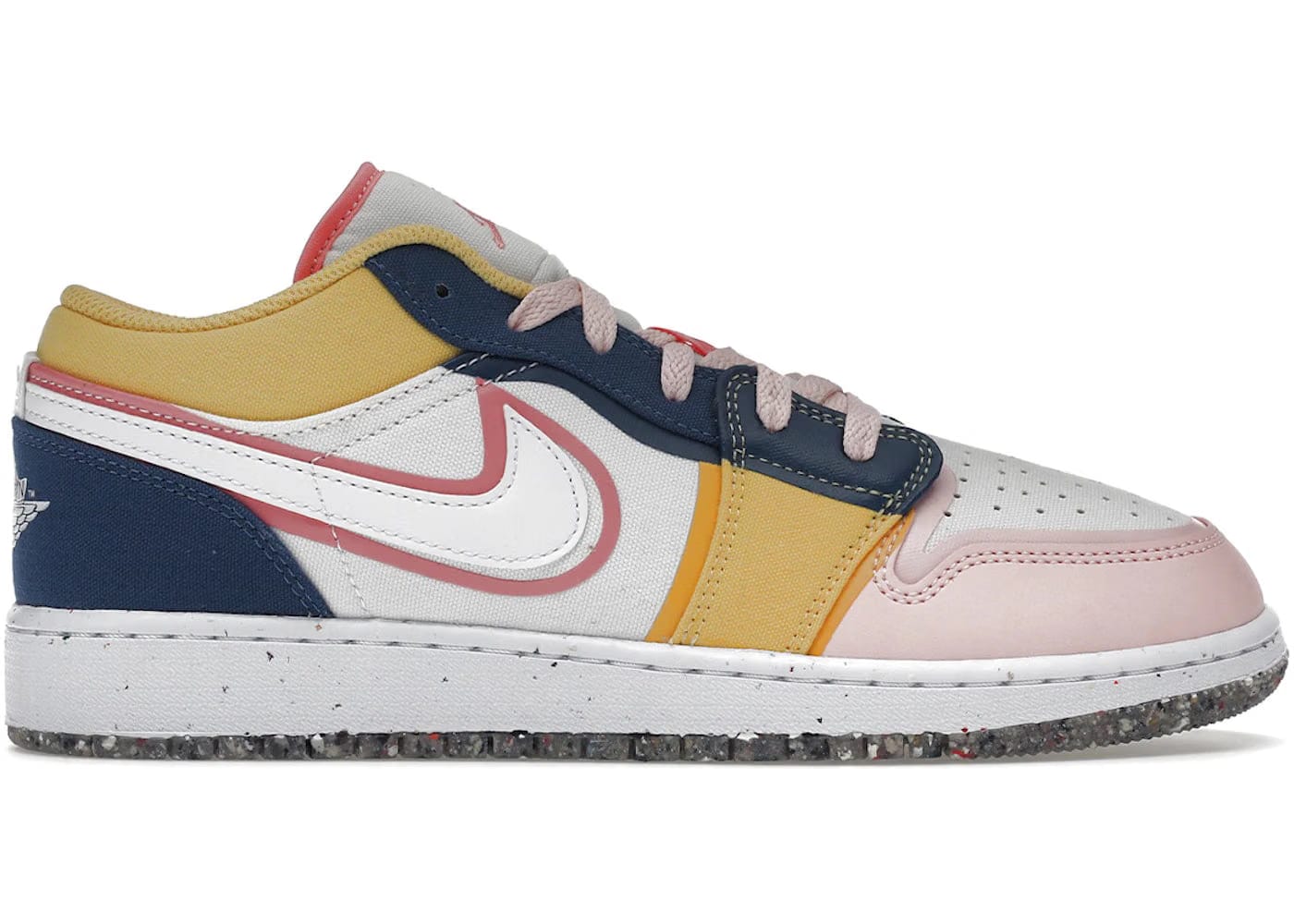 Jordan 1 Low Se Multi Canvas Gs