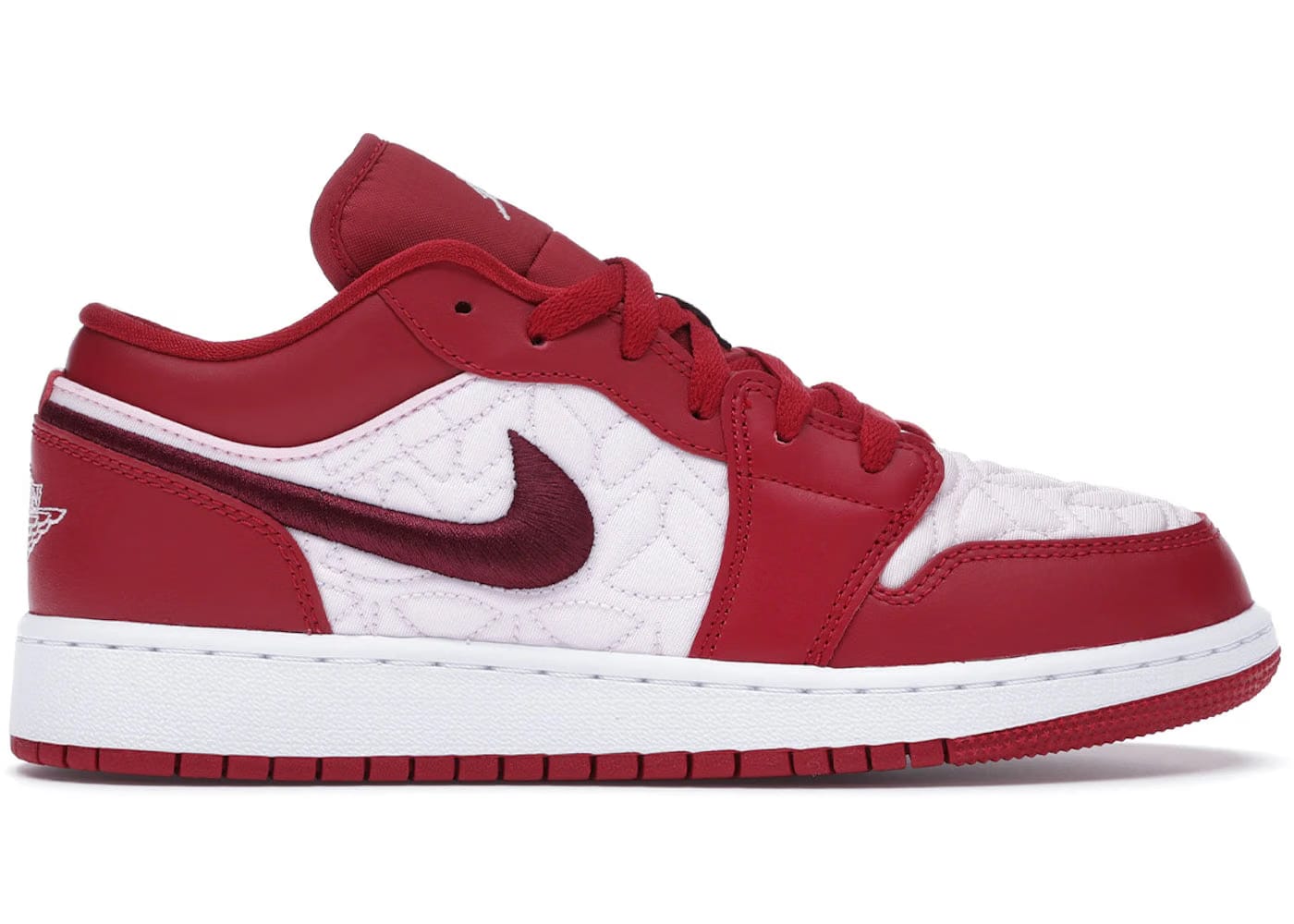 Jordan 1 Low Se Red Quilt Gs
