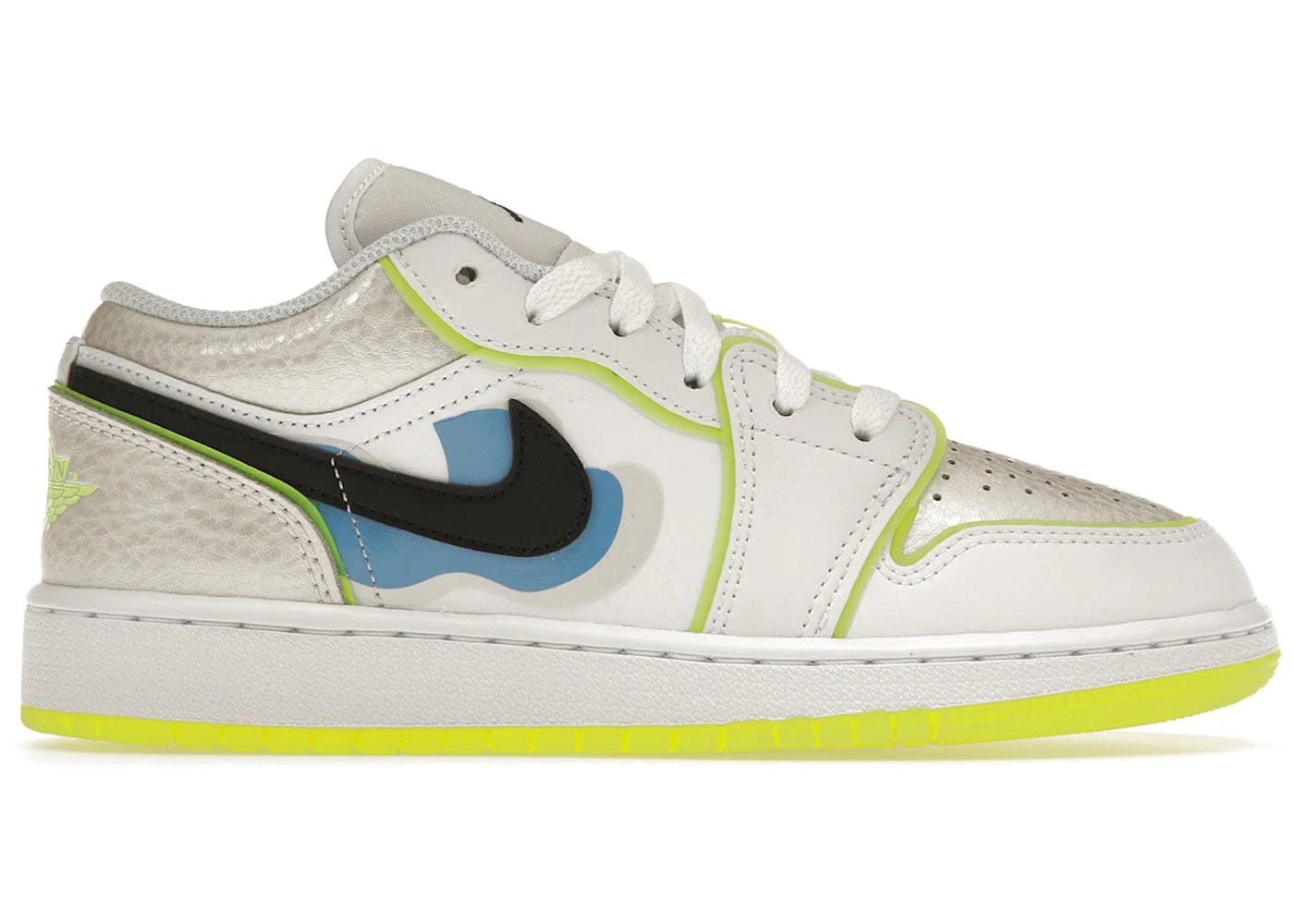 Jordan 1 Low Se Warped Swoosh Gs