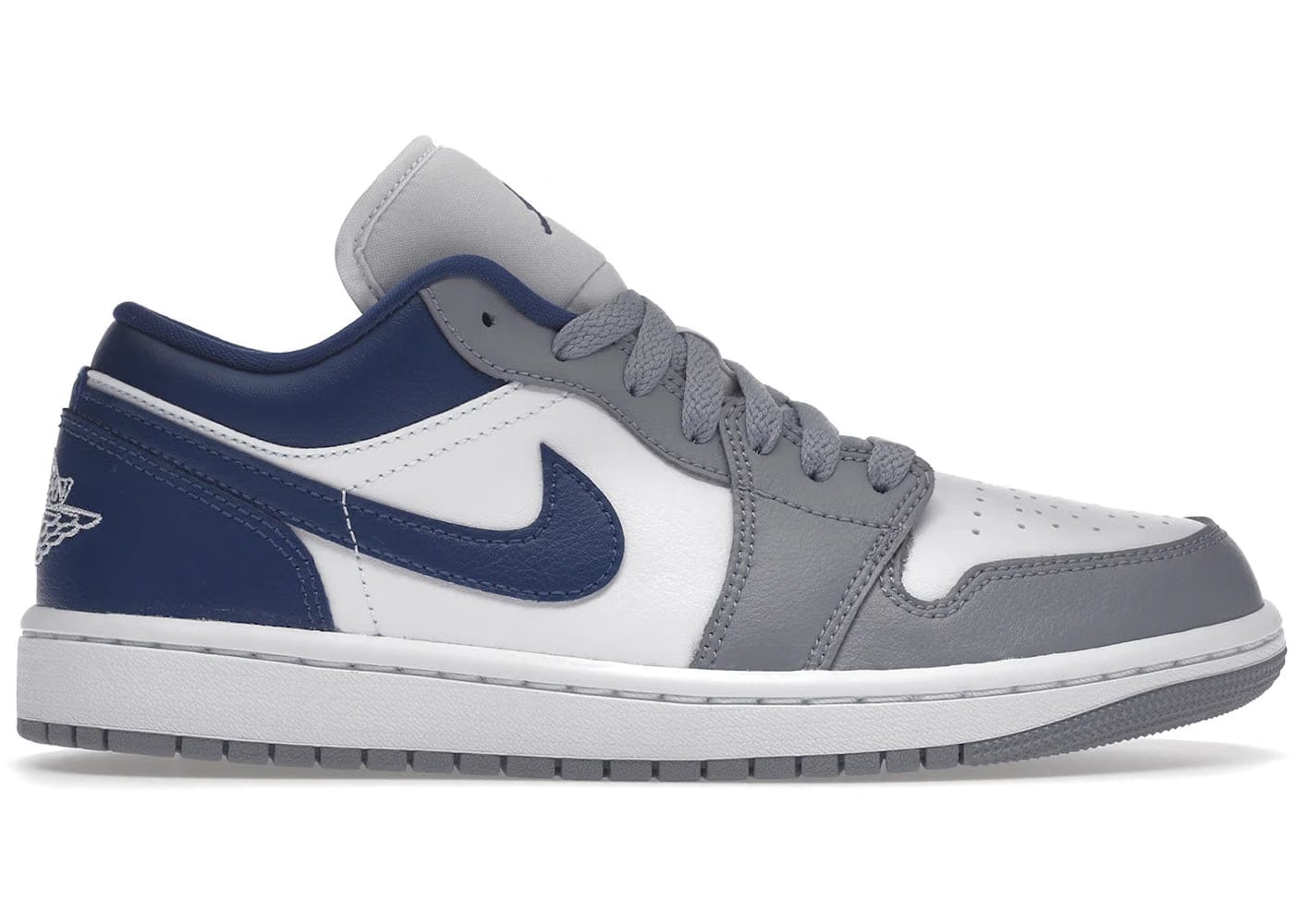Jordan 1 Low Stealth French Blue Womens