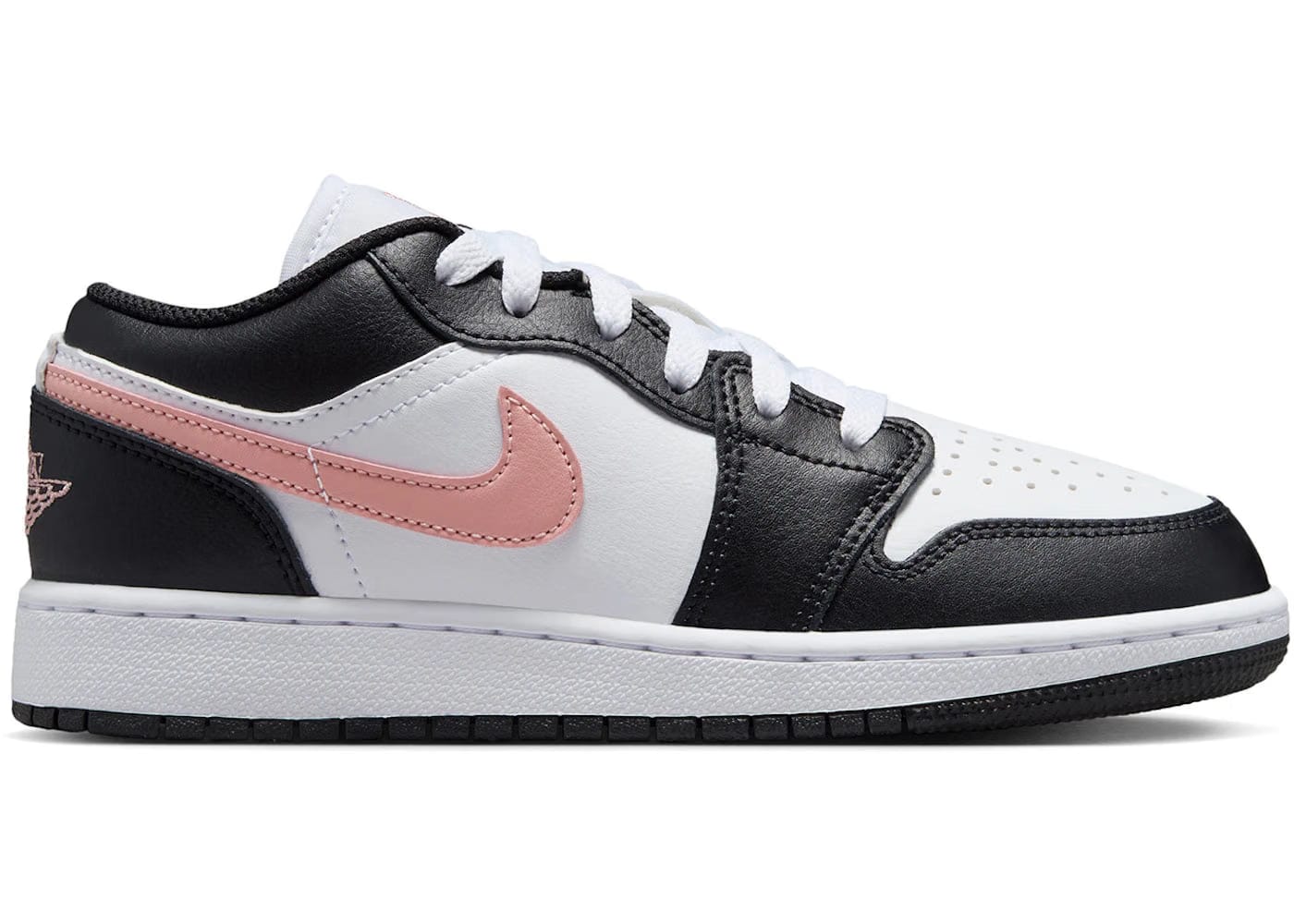 Jordan 1 Low White Black Rust Pink Gs