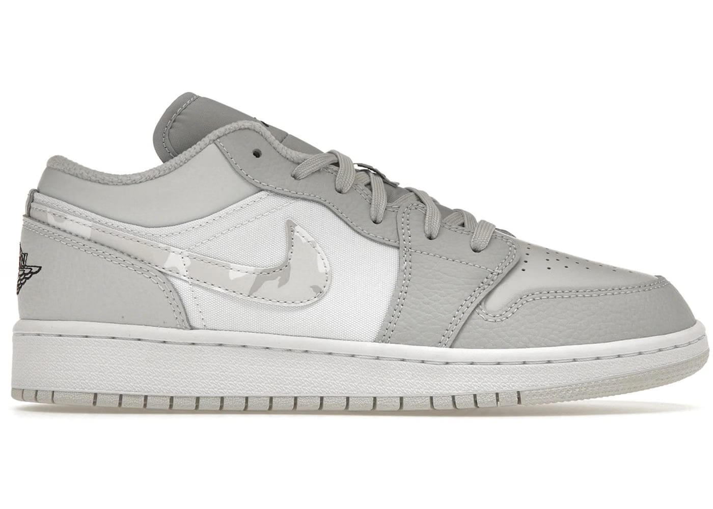 Jordan 1 Low White Camo Gs