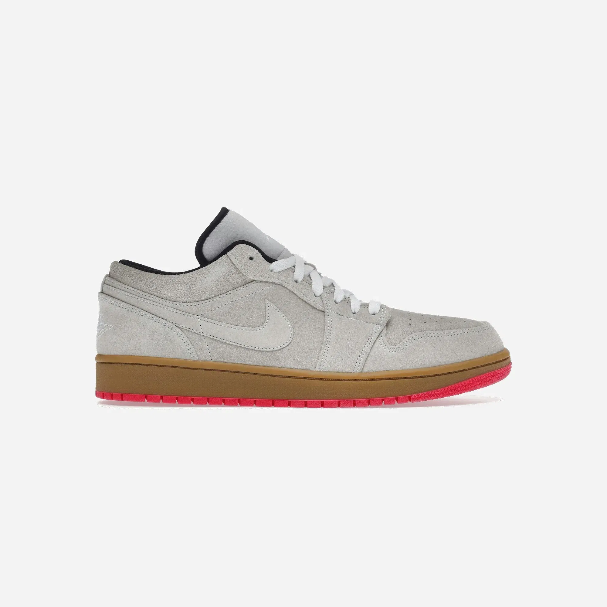 Jordan 1 Low White Gum Hyper Pink