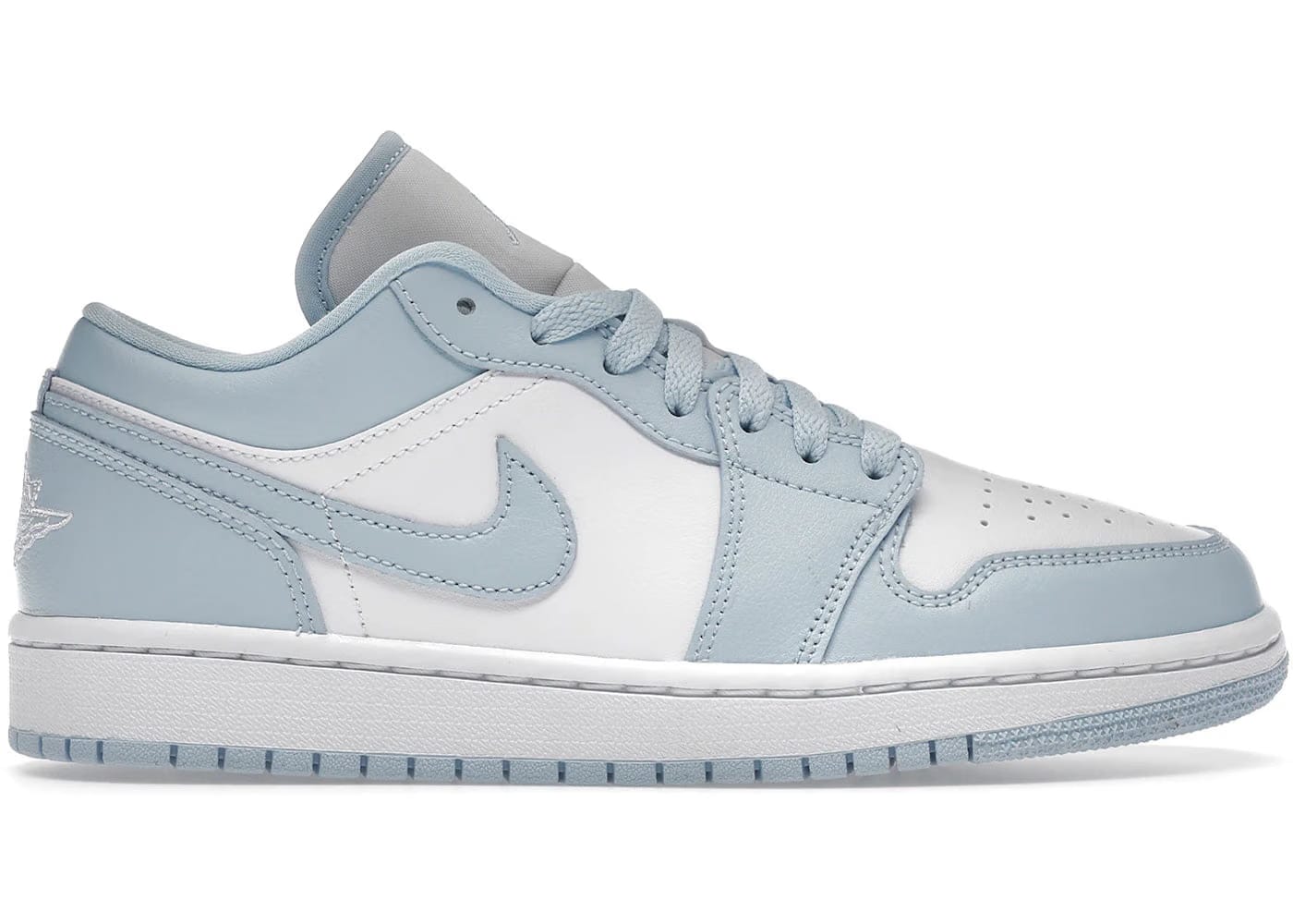 Jordan 1 Low White Ice Blue Womens