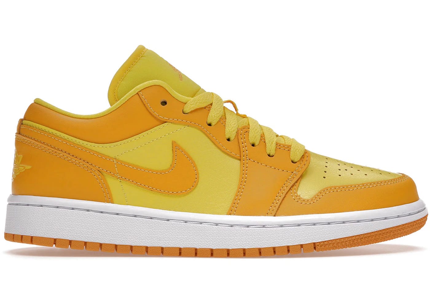 Jordan 1 Low Yellow Strike Womens