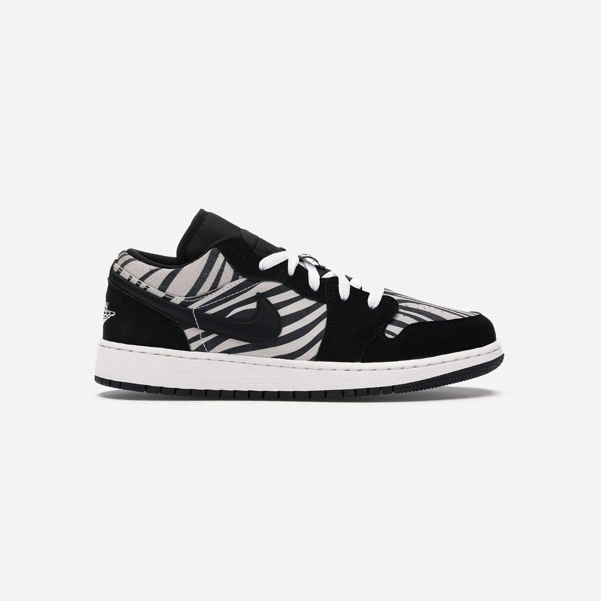 Jordan 1 Low Zebra Gs