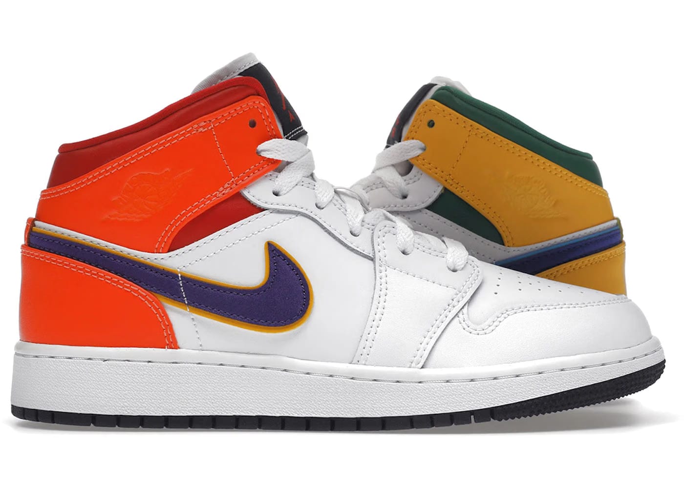 Jordan 1 Mid Alternate Multi-Color Gs