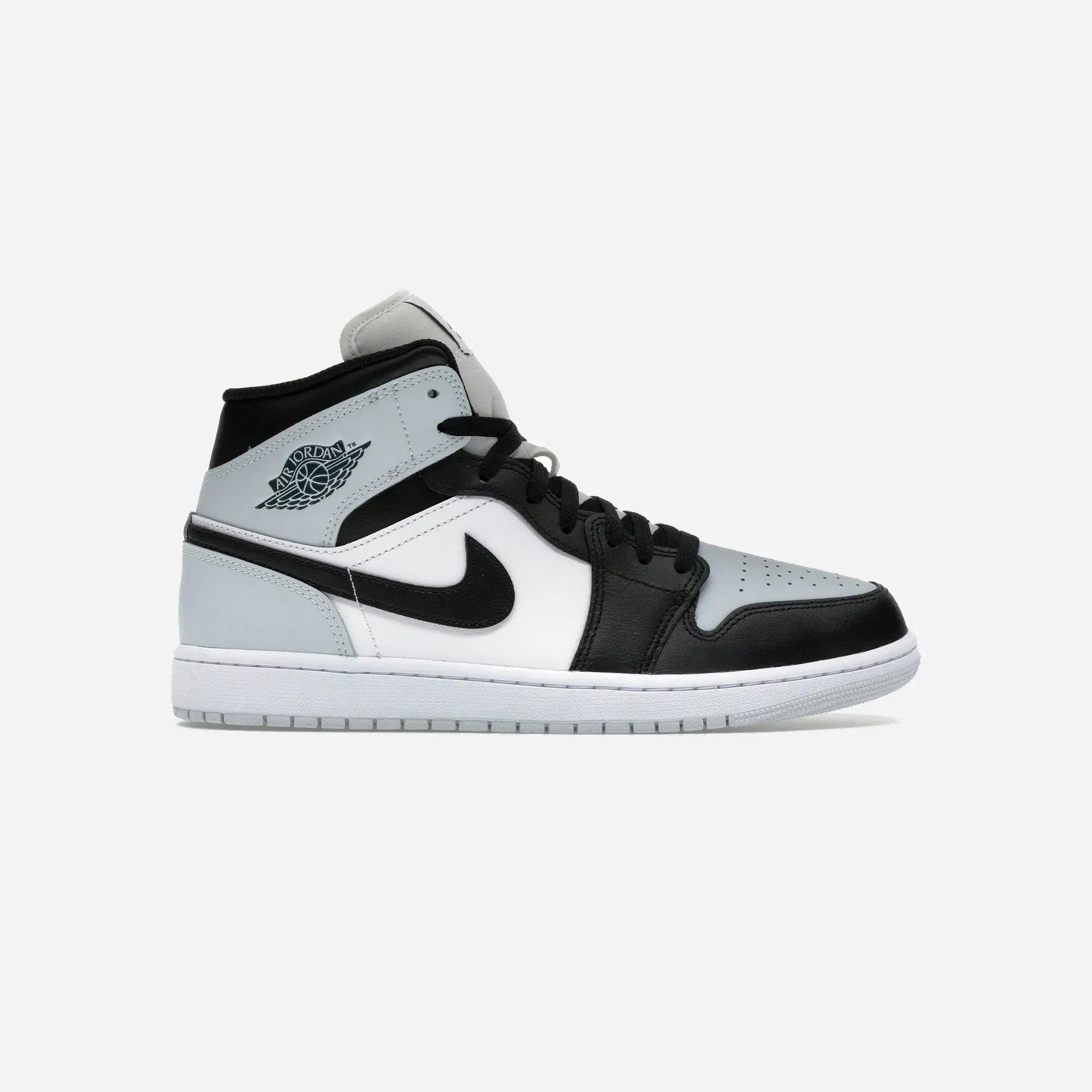 Jordan 1 Mid Black Aura Squadron Blue