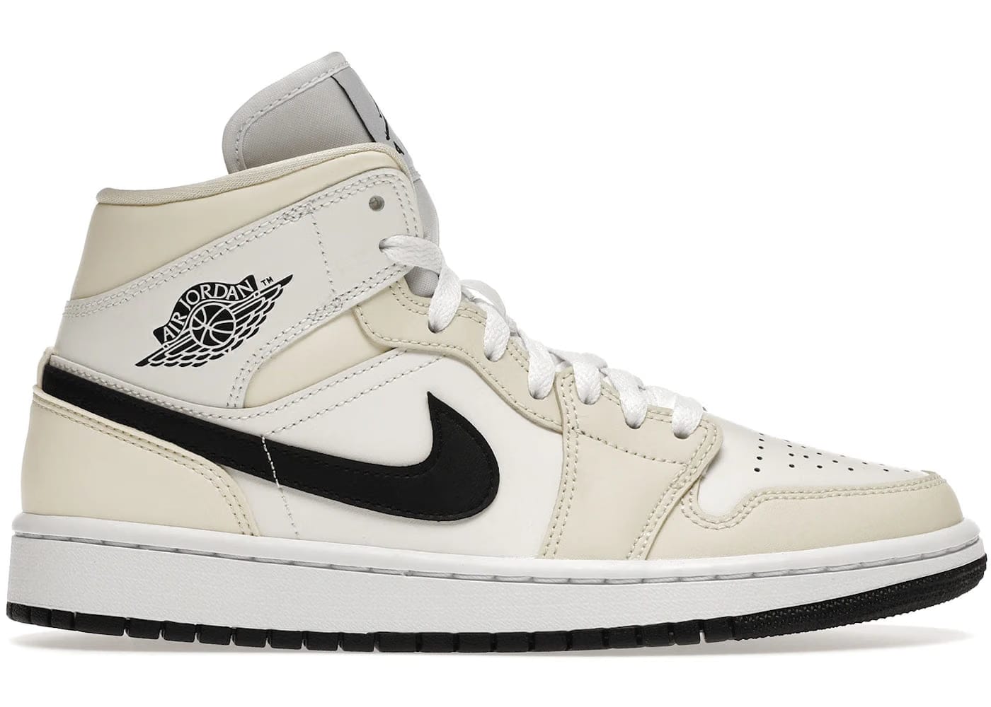 Jordan 1 Mid Coconut Milk Womens