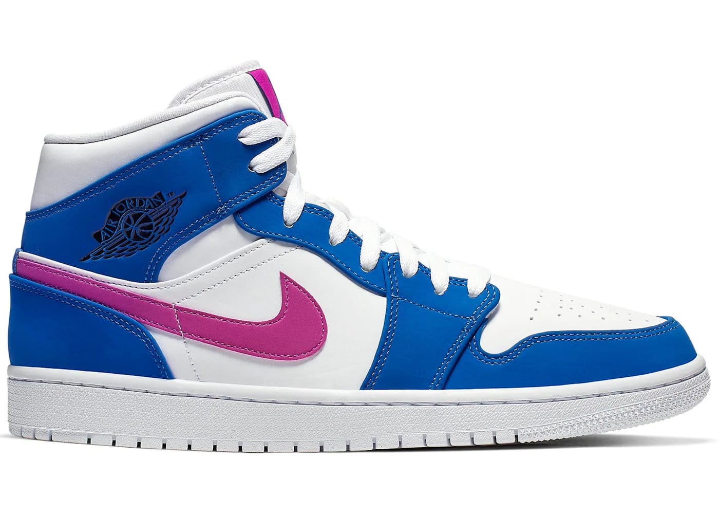Jordan 1 Mid Hyper Royal Hyper Violet