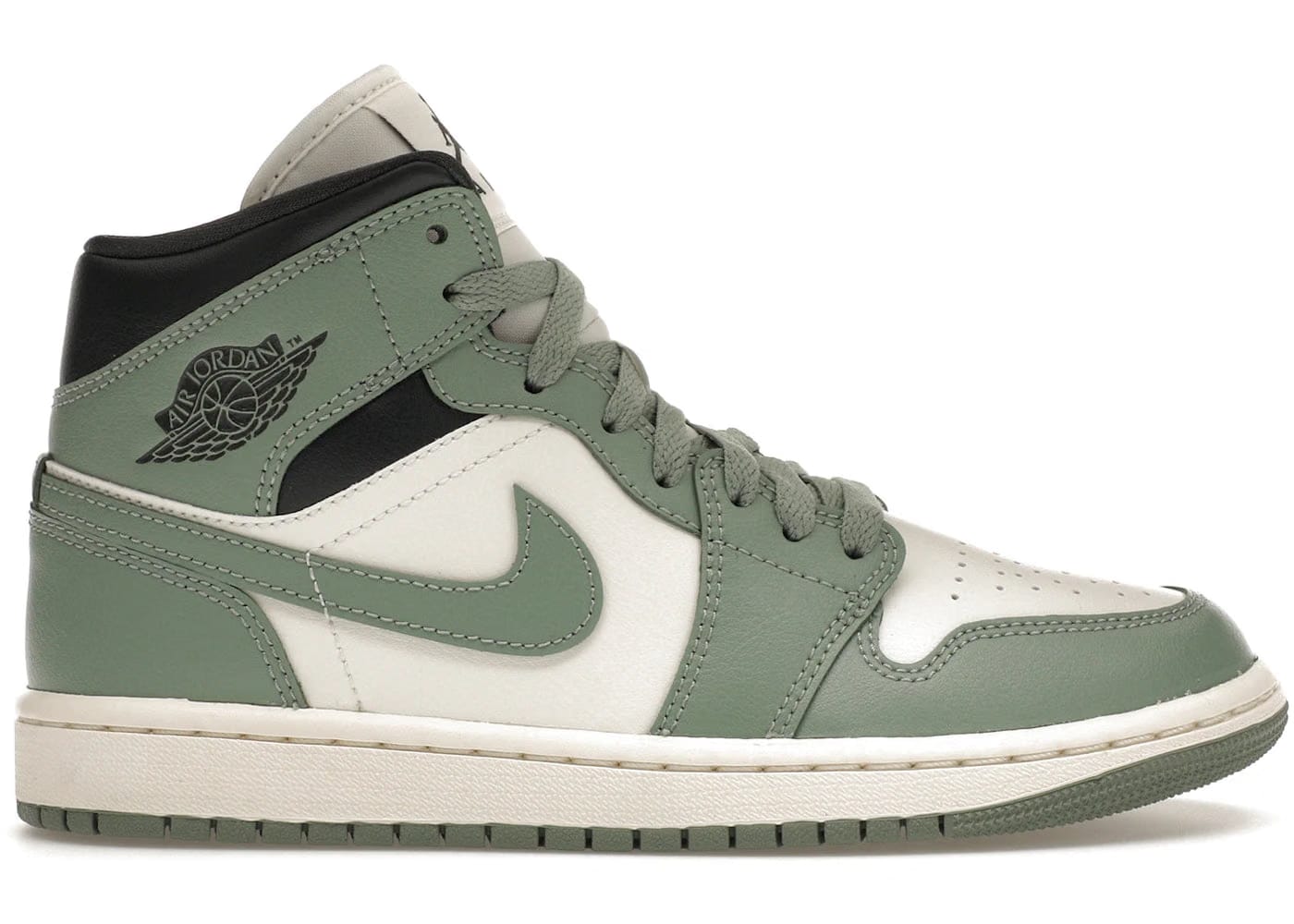 Jordan 1 Mid Jade Smoke Womens
