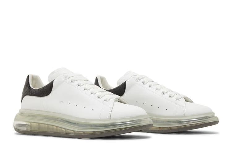 Alexander McQueen Oversized Sneaker Transparent Sole - Snakeskin