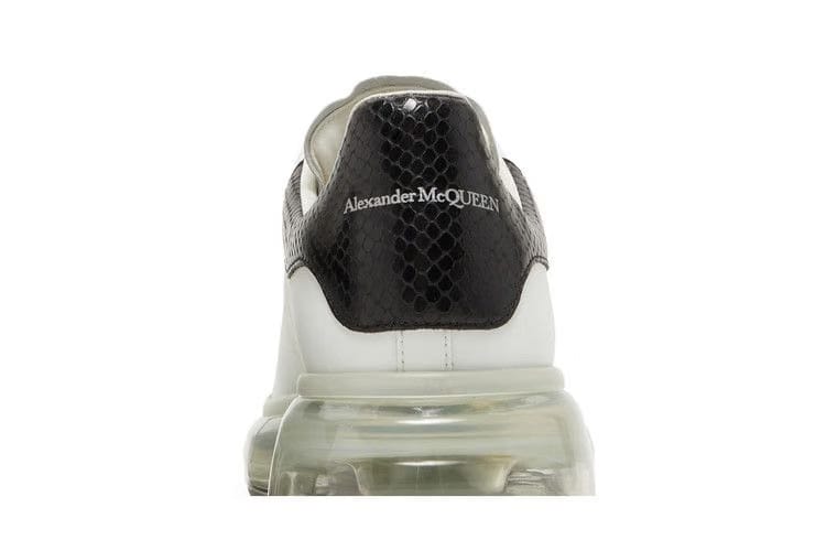 Alexander McQueen Oversized Sneaker Transparent Sole - Snakeskin