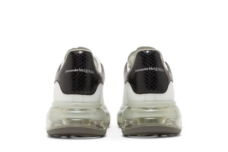 Alexander McQueen Oversized Sneaker Transparent Sole - Snakeskin