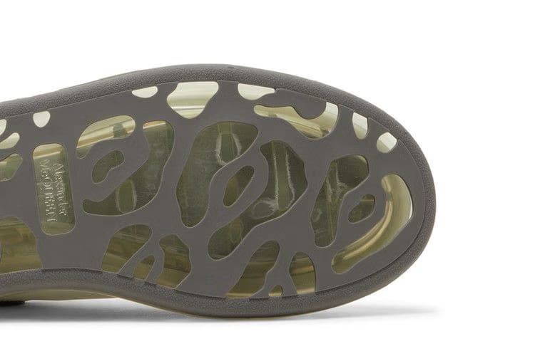 Alexander McQueen Oversized Sneaker Transparent Sole - Snakeskin