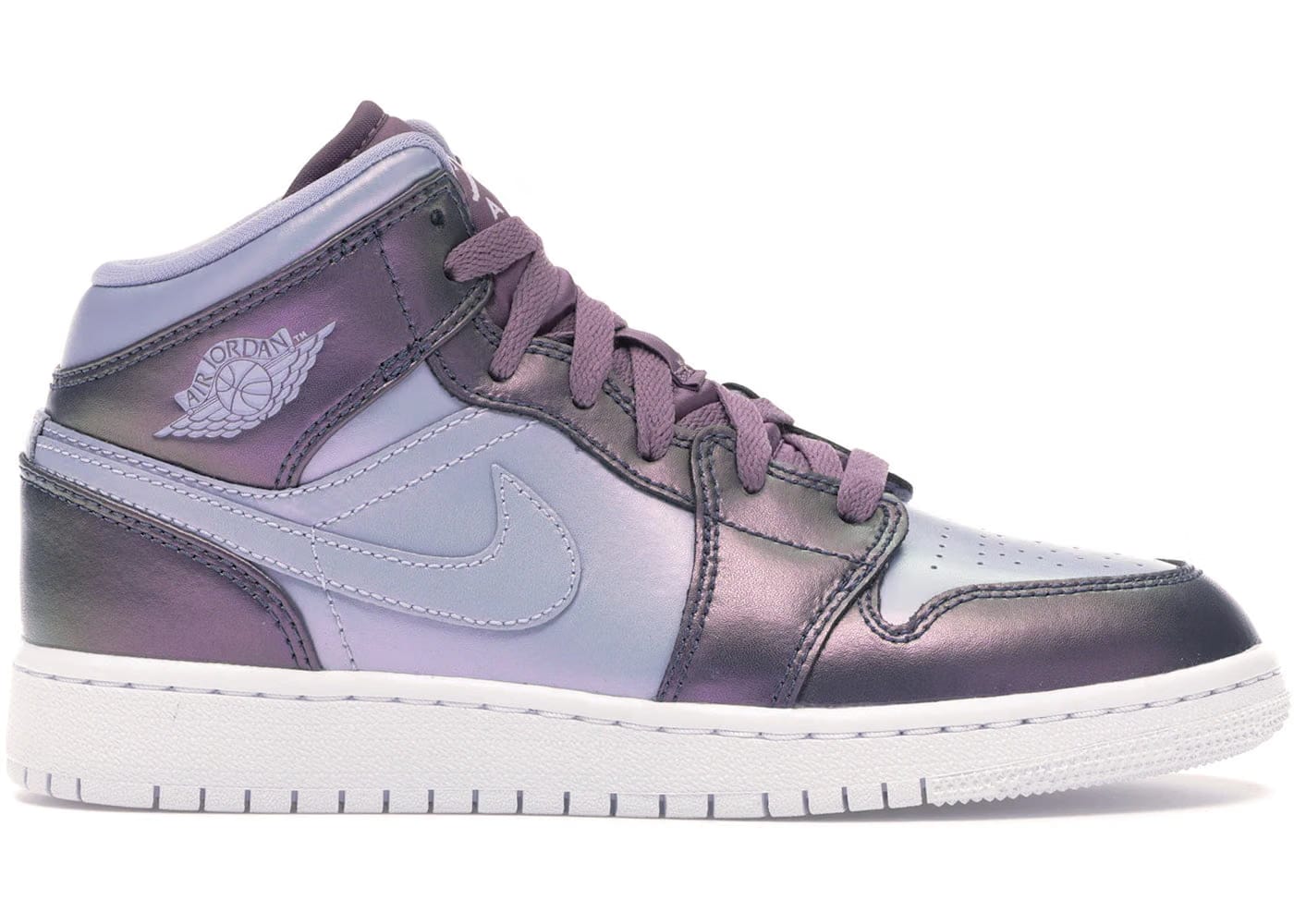 Jordan 1 Mid Monsoon Blue Gs